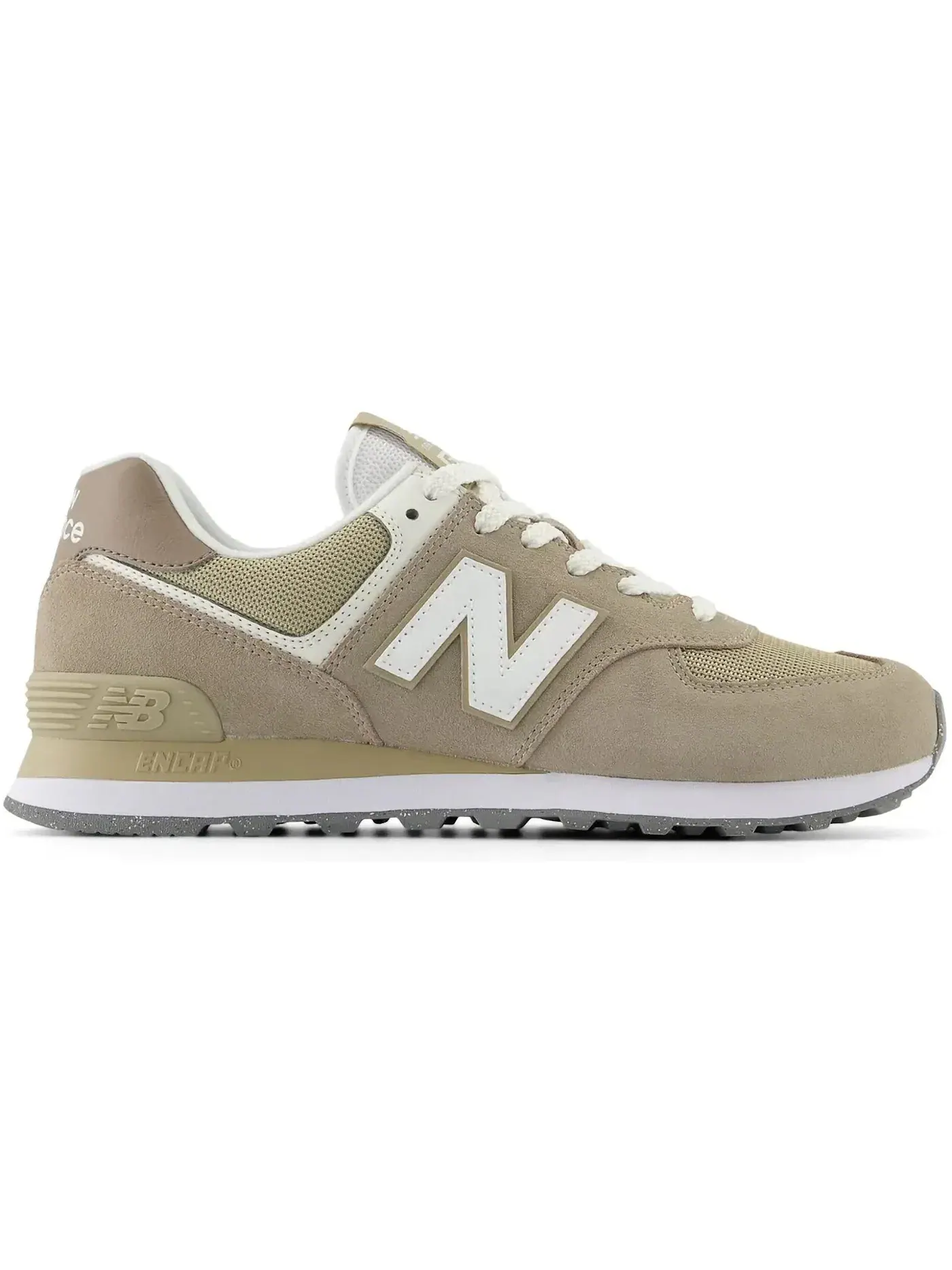 Мужские кроссовки Lifestyle New Balance 574 — изображение 1 из 1, светлый белый