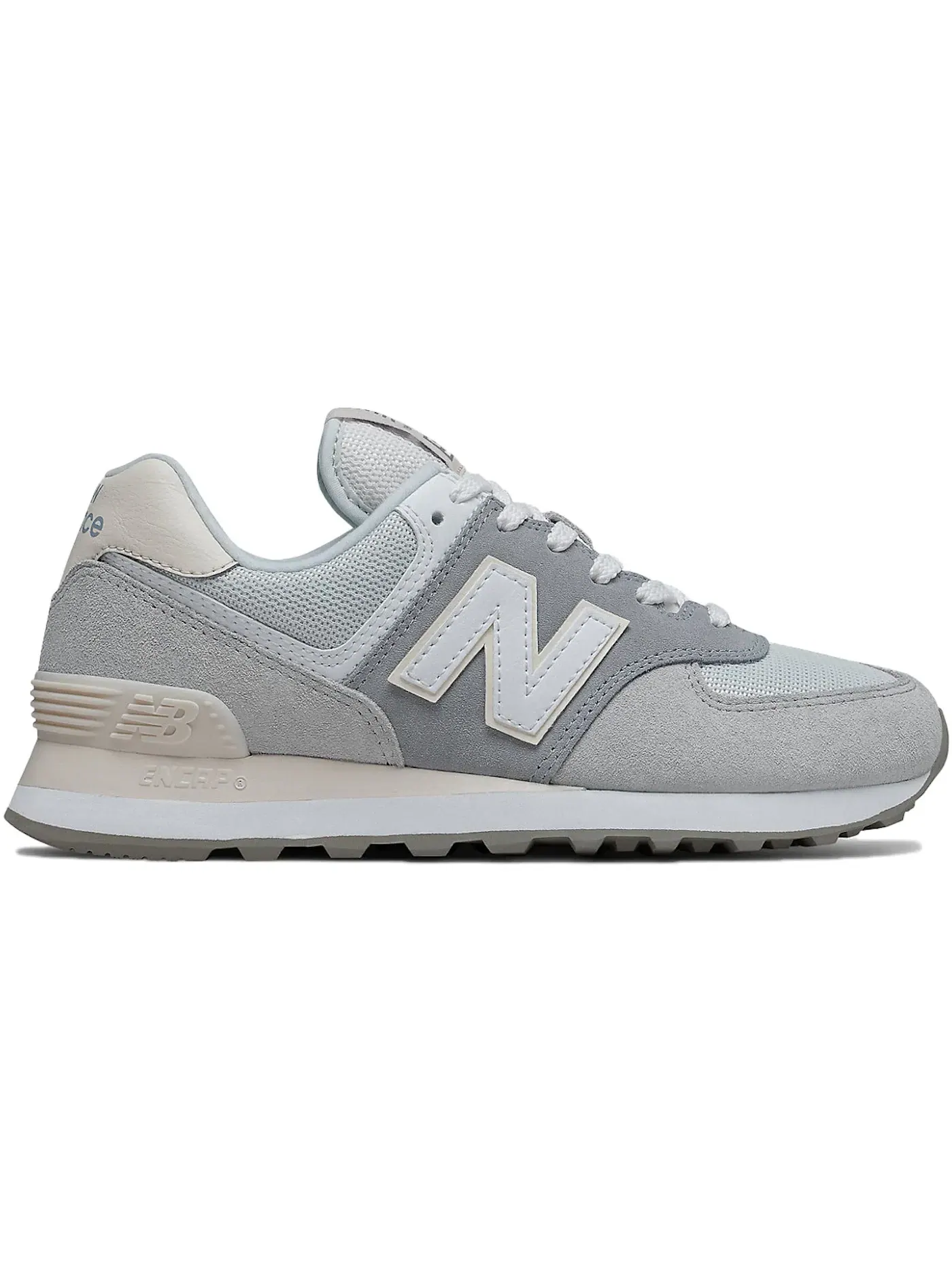 Женские кроссовки Lifestyle New Balance 574 — изображение 1 из 1, серебристый