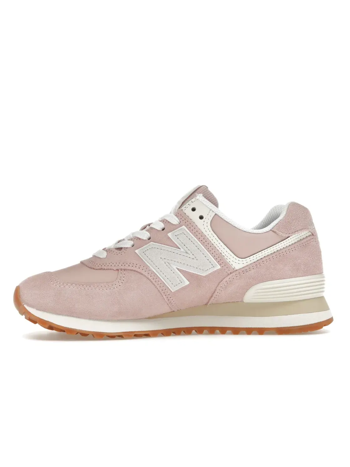 Женские кроссовки Lifestyle New Balance 574 — изображение 3 из 4, светлый розовый