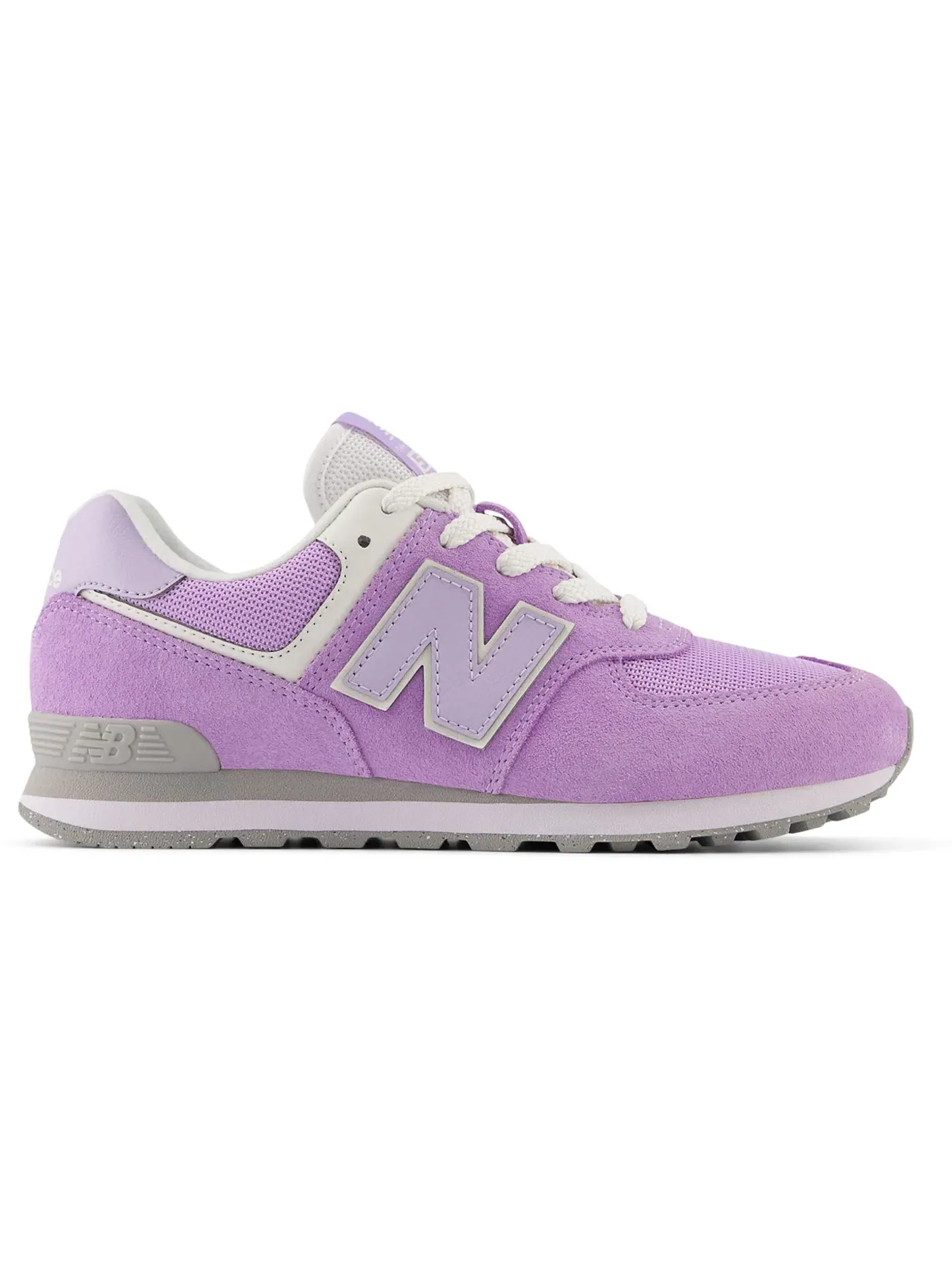 Детские кроссовки для девочек с повседневным стилем New Balance 574 — изображение 1 из 1, фиолетовый