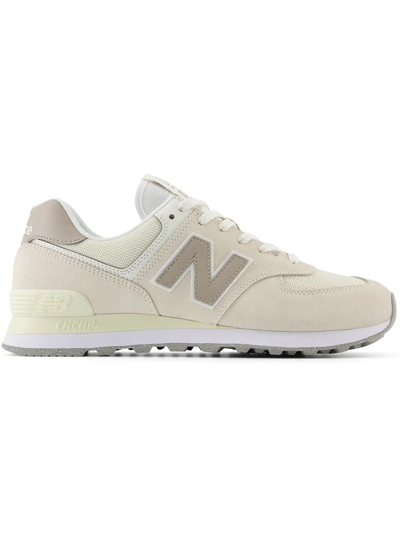 Мужские кроссовки Lifestyle New Balance 574 — изображение 1 из 1, светлый/белый