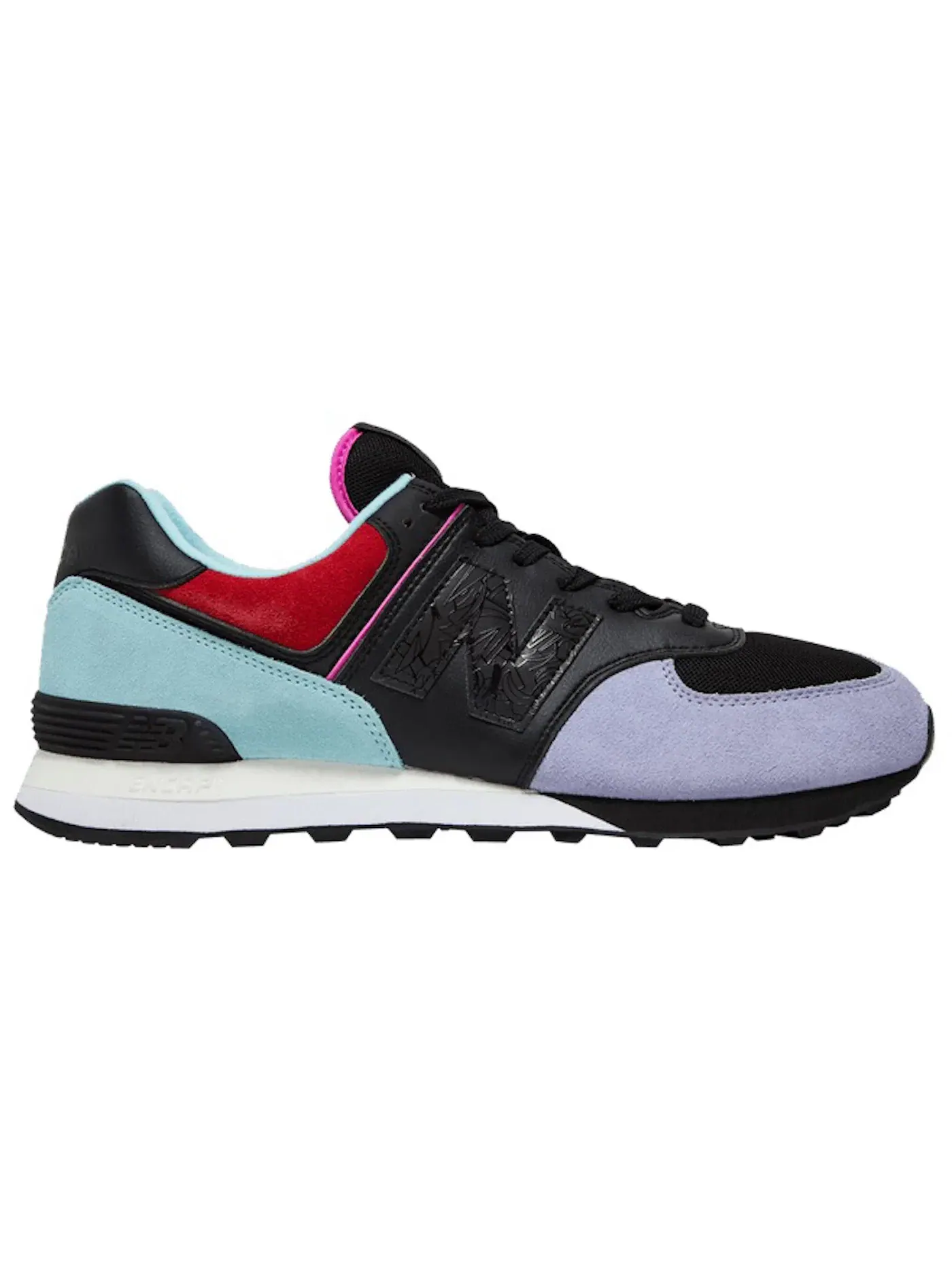 Мужские кроссовки Lifestyle New Balance 574 — изображение 1 из 1, черный/мульти
