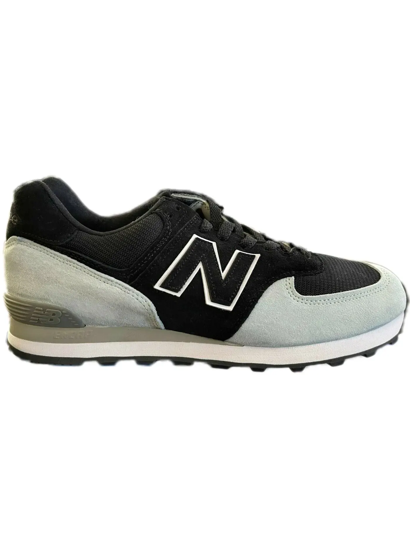 Мужские кроссовки Lifestyle New Balance 574 — изображение 1 из 1, черный//белый