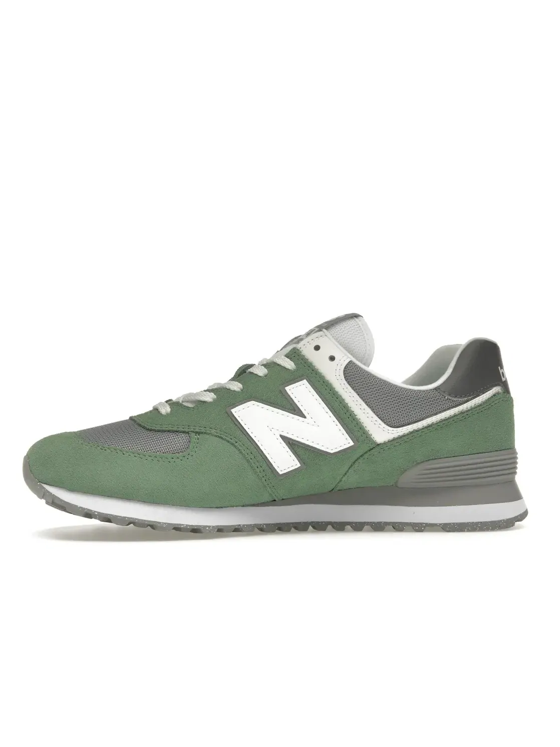 Мужские кроссовки с классическим дизайном New Balance 574 — изображение 3 из 4, зеленый/белый/серый