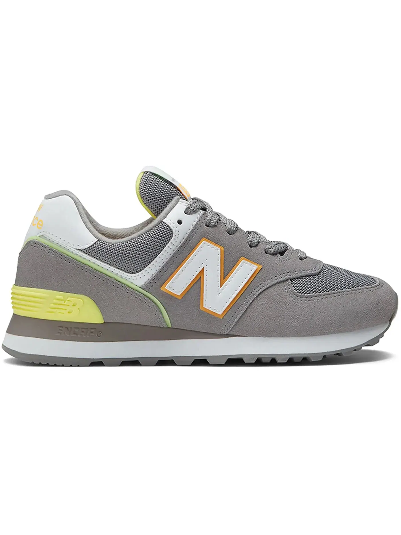 Женские кроссовки Lifestyle New Balance 574, Marblehead/Lemonade — изображение 1 из 1