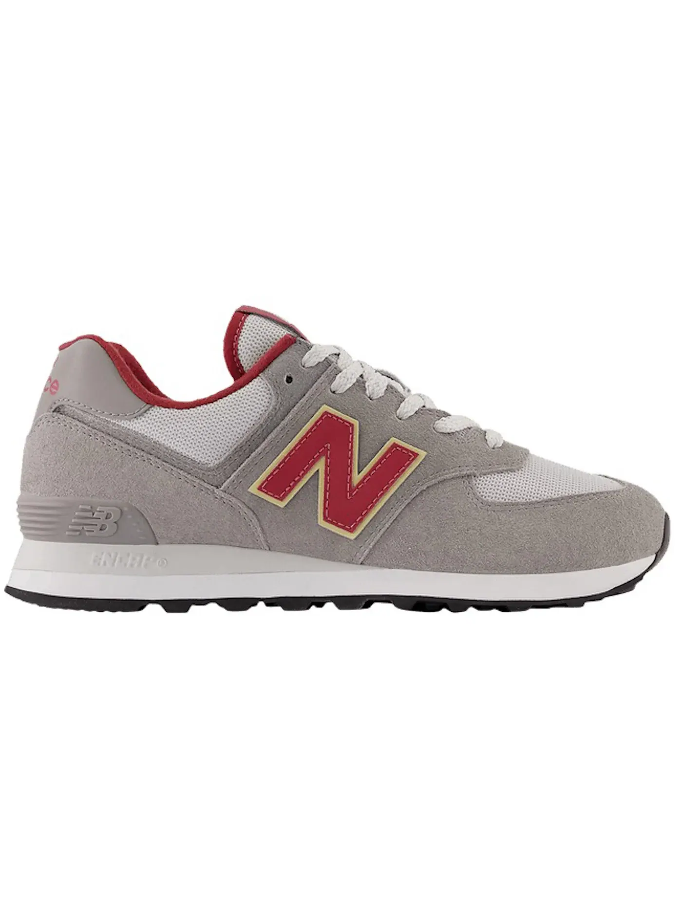 Мужские кроссовки Lifestyle New Balance 574, Marblehead/Summer Fog/Cardinal — изображение 1 из 1