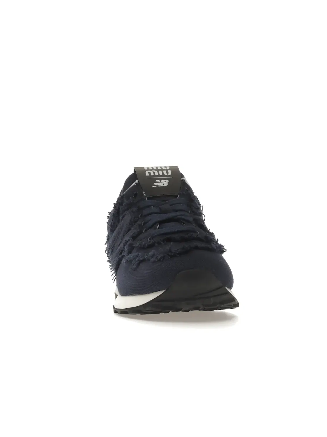 Женские кроссовки с джинсовым верхом New Balance 574 New Balance — изображение 2 из 4, синий/черный/белый