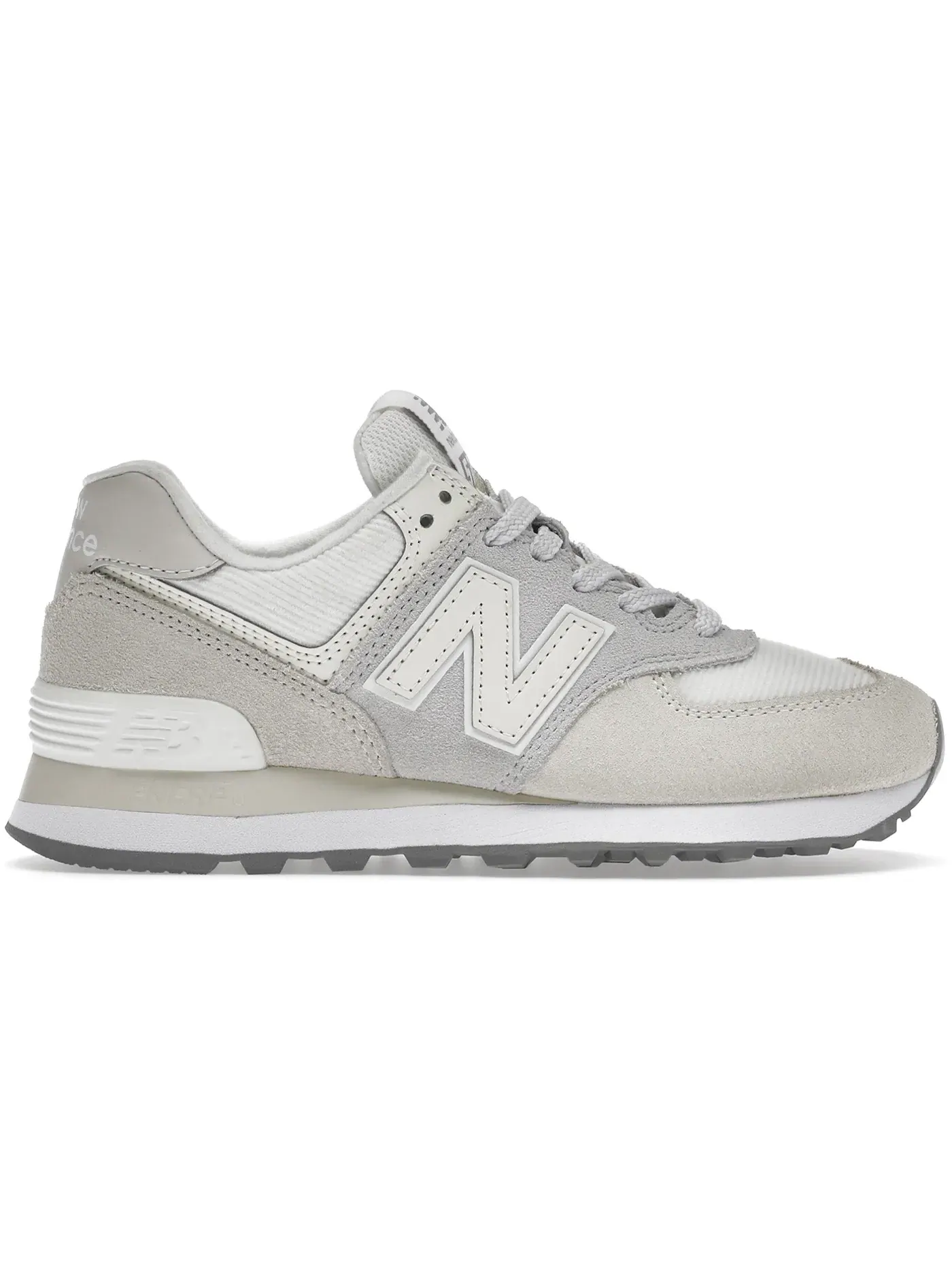 Женские кроссовки с замшевыми накладками New Balance 574, Moonbeam/Sea Salt — изображение 1 из 1