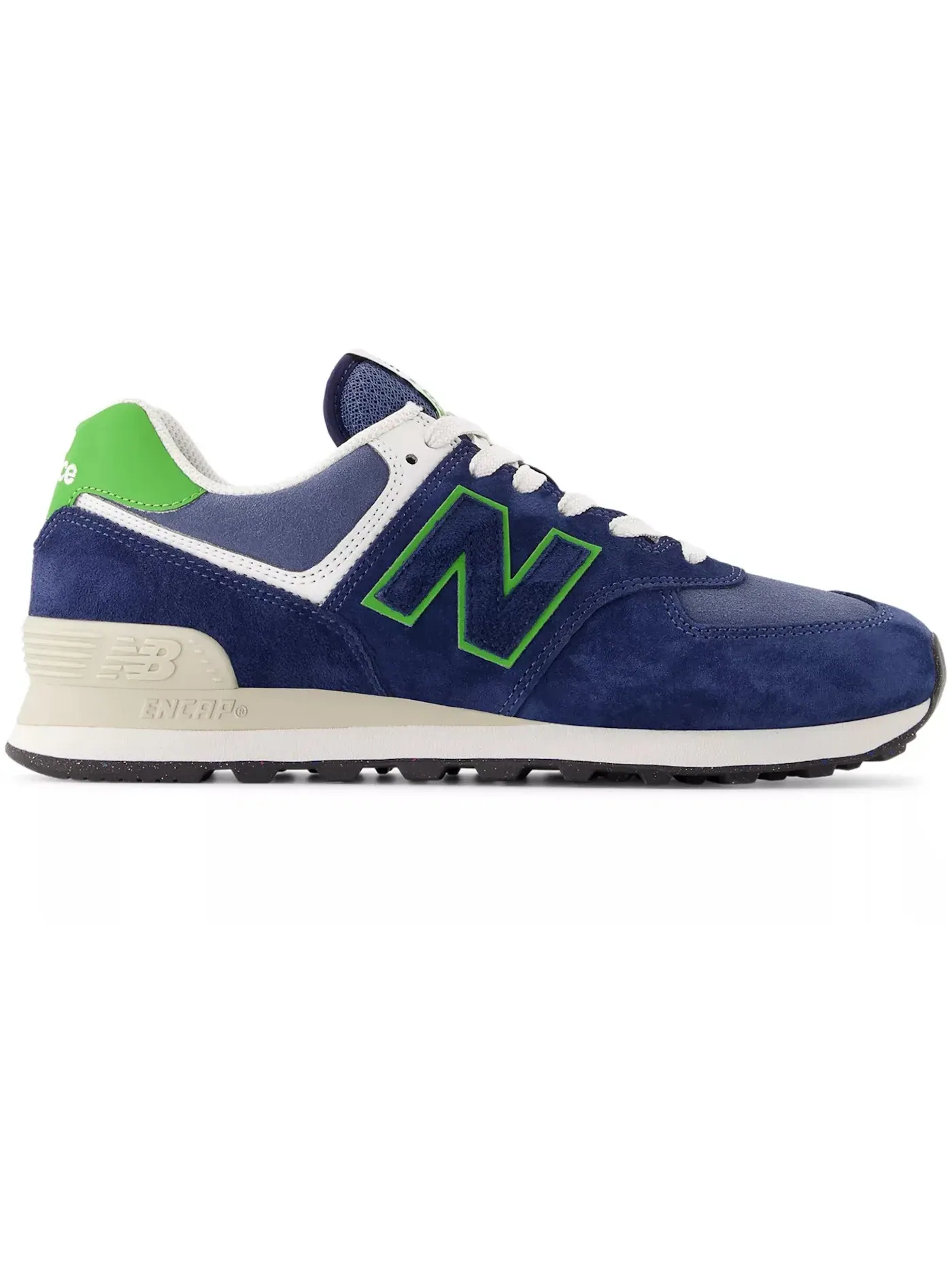 Мужские кроссовки Lifestyle New Balance 574 — изображение 1 из 1, темно-синий зеленый