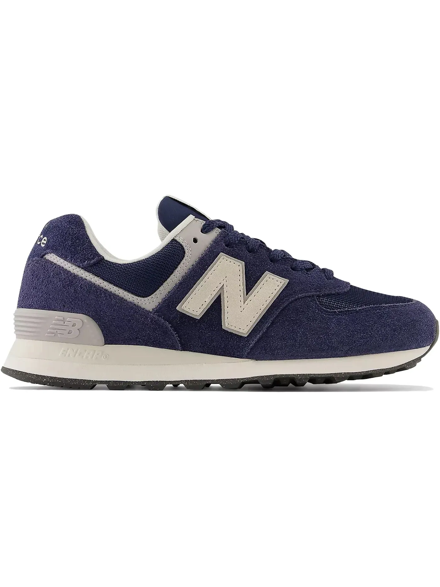 Мужские кроссовки повседневные New Balance 574 — изображение 1 из 1, темно-синий/белый