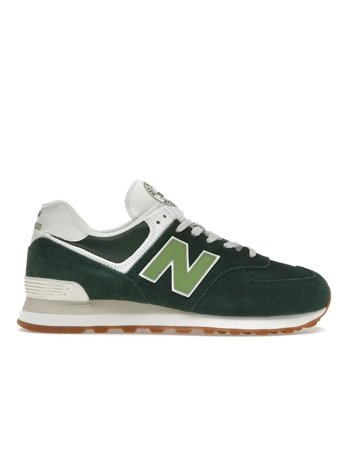 Мужские кроссовки Lifestyle New Balance 574 — изображение 1 из 4, зеленый/белый