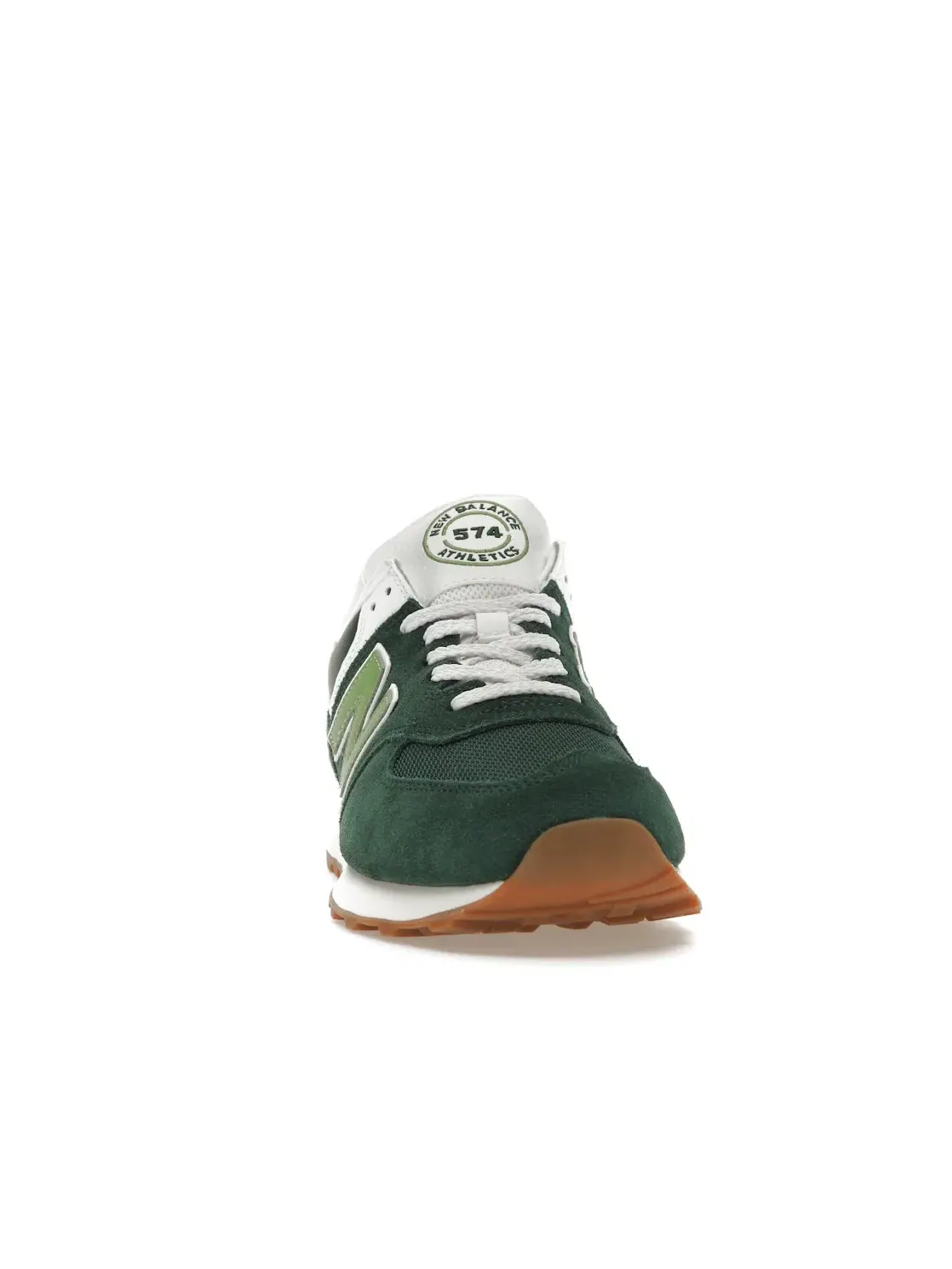 Мужские кроссовки Lifestyle New Balance 574 — изображение 2 из 4, зеленый/белый
