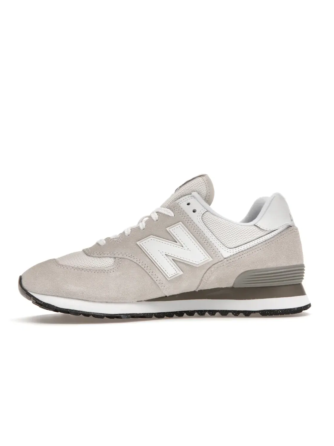 Мужские кроссовки с замшевым верхом New Balance 574 — изображение 3 из 4, серый/белый