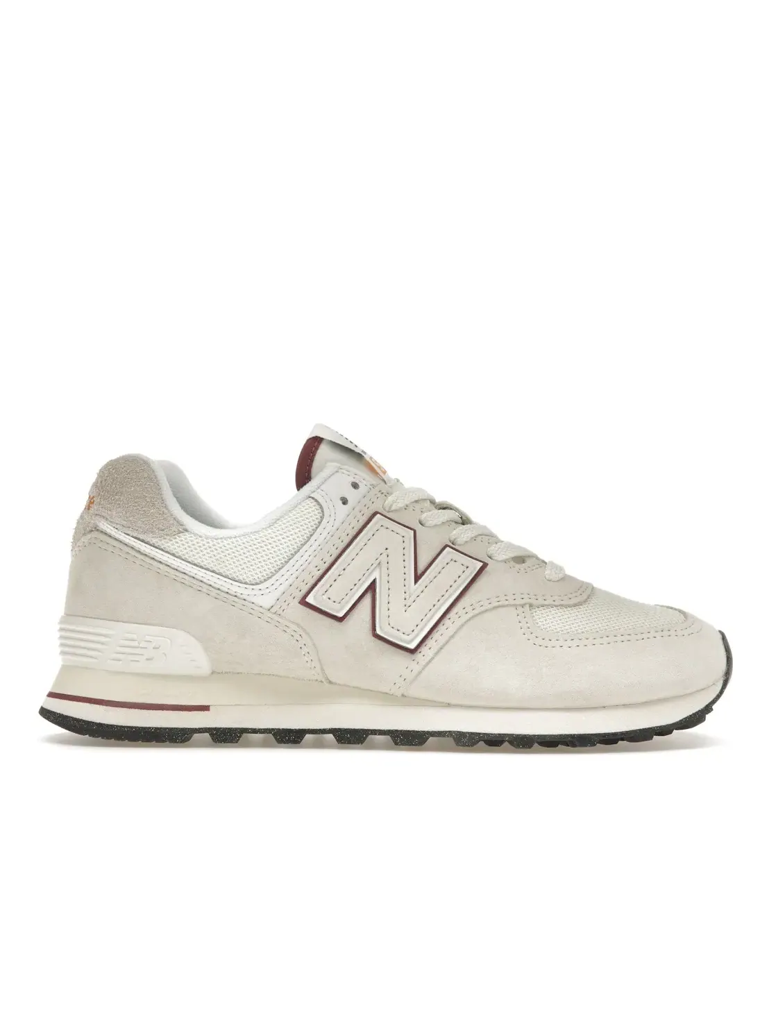 Мужские кроссовки Lifestyle New Balance 574 — изображение 1 из 4, белый бордовый