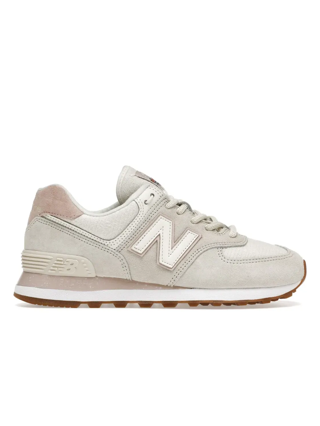 Женские кроссовки Lifestyle New Balance 574 — изображение 1 из 4, белый/бежевый