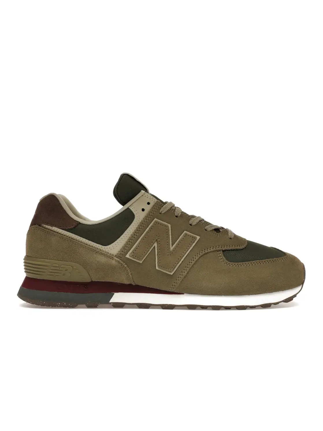 Мужские кроссовки Lifestyle New Balance 574 — изображение 1 из 4, оливковый