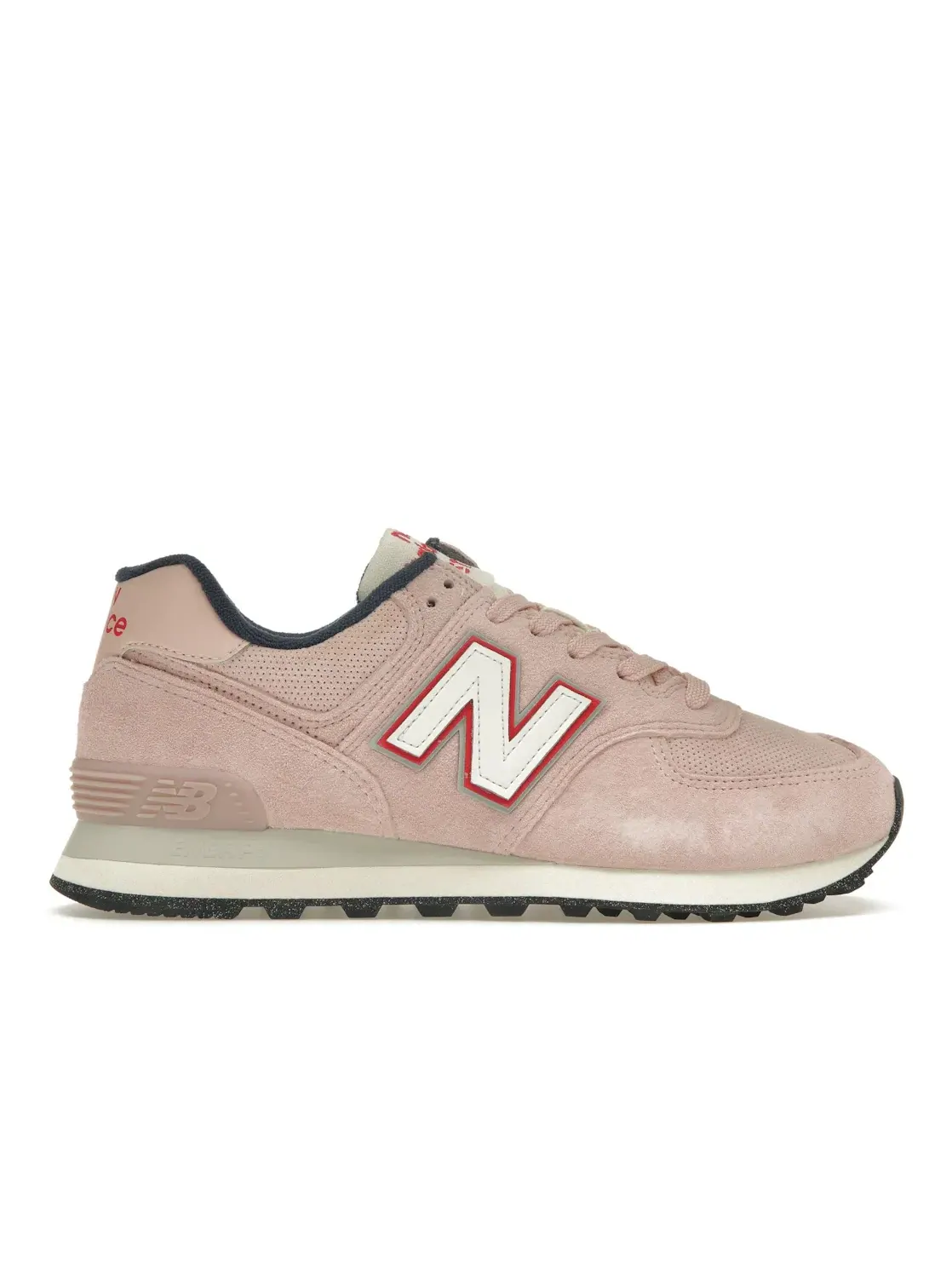 Женские кроссовки Lifestyle New Balance 574 — изображение 1 из 4, розовый серый