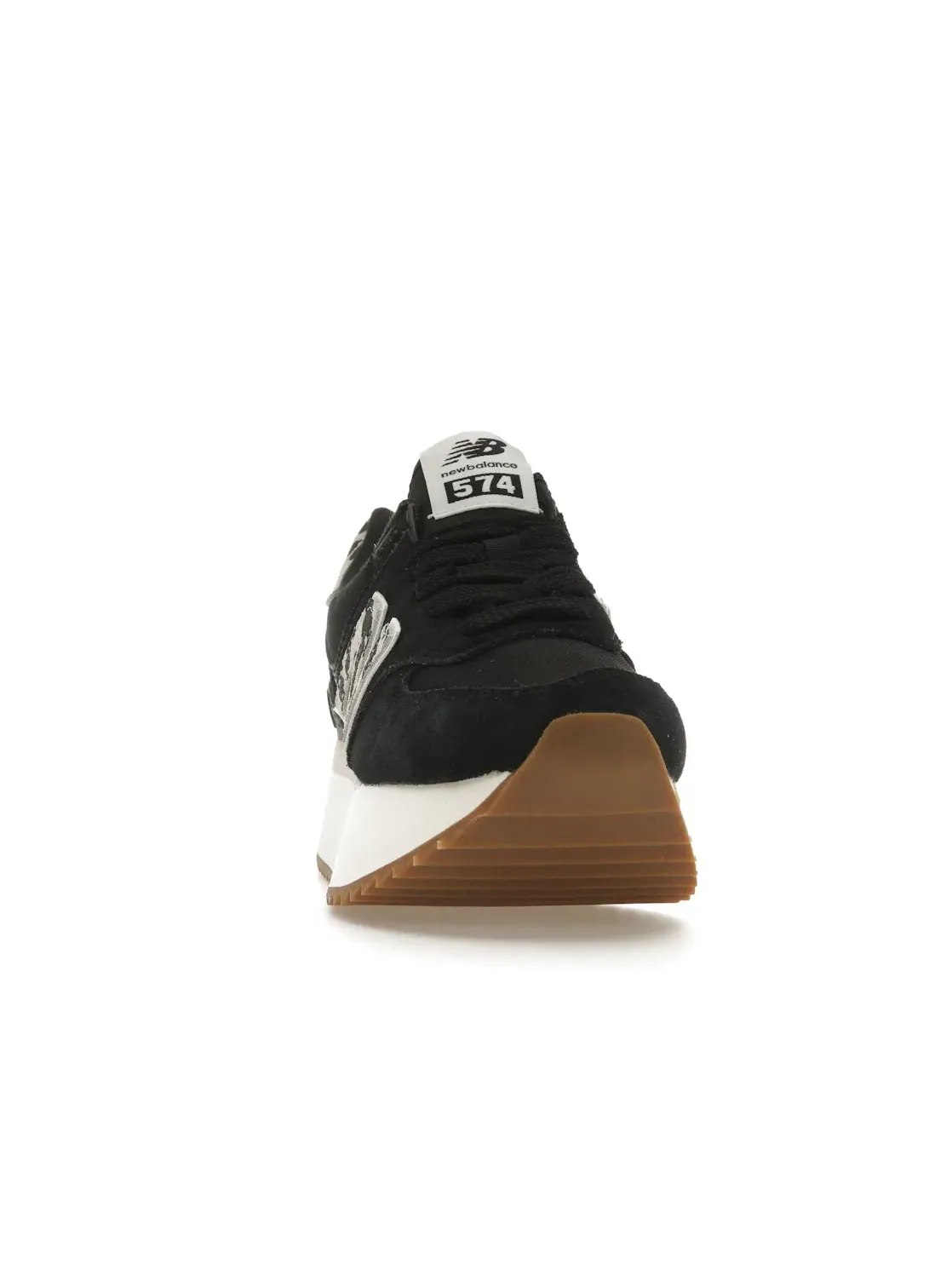 Женские кроссовки с принтом New Balance 574 Plus — изображение 2 из 4, черный