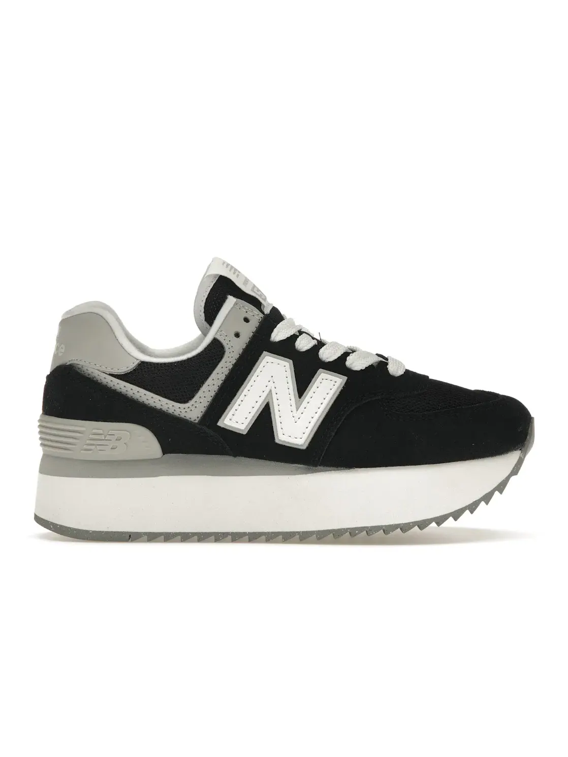 Женские кроссовки Lifestyle New Balance 574 Plus — изображение 1 из 4, черный/серый