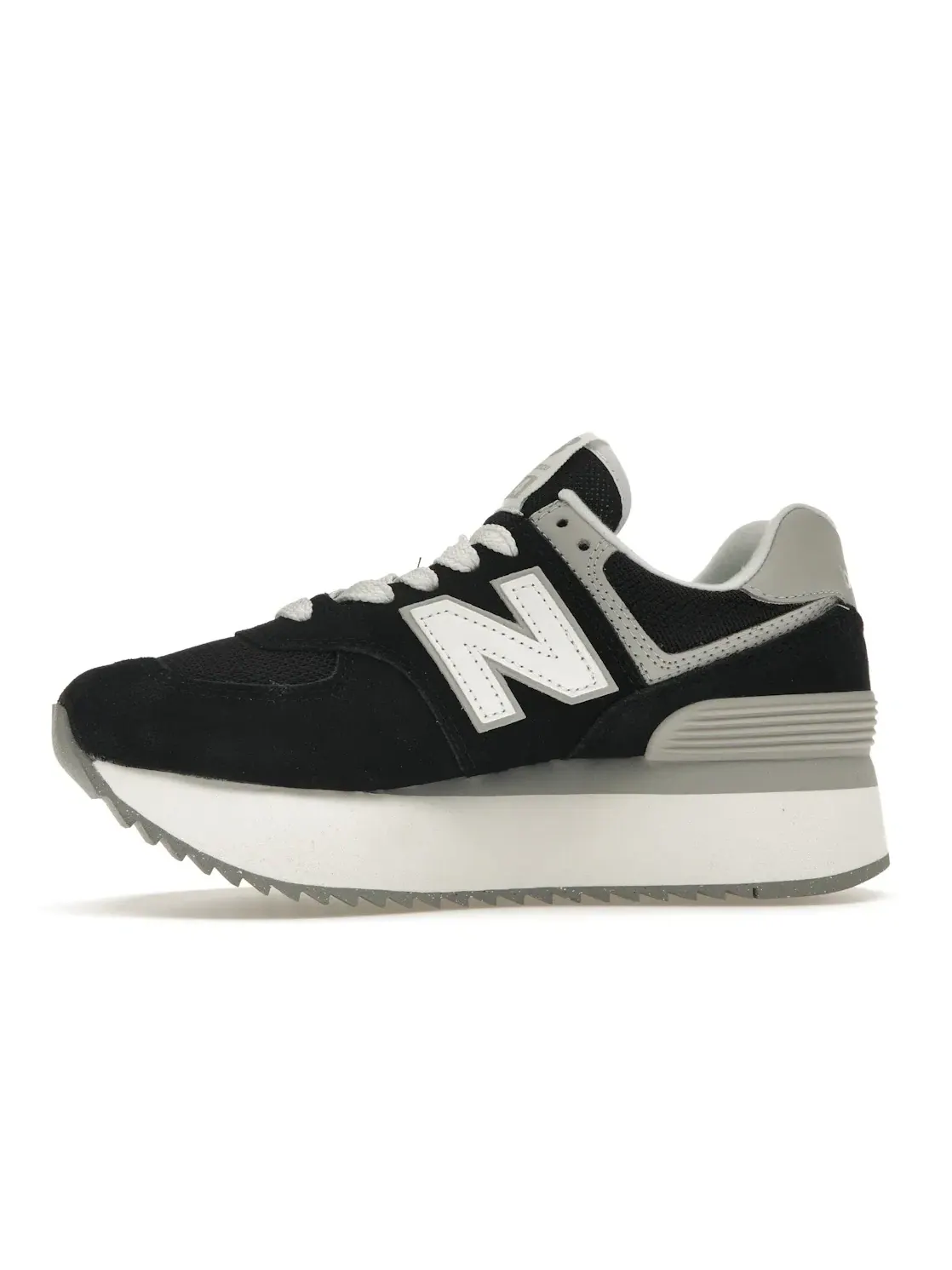 Женские кроссовки Lifestyle New Balance 574 Plus — изображение 3 из 4, черный/серый