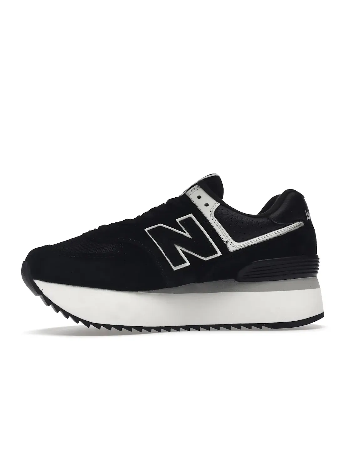 Женские кроссовки Lifestyle New Balance 574 Plus — изображение 3 из 4, черный