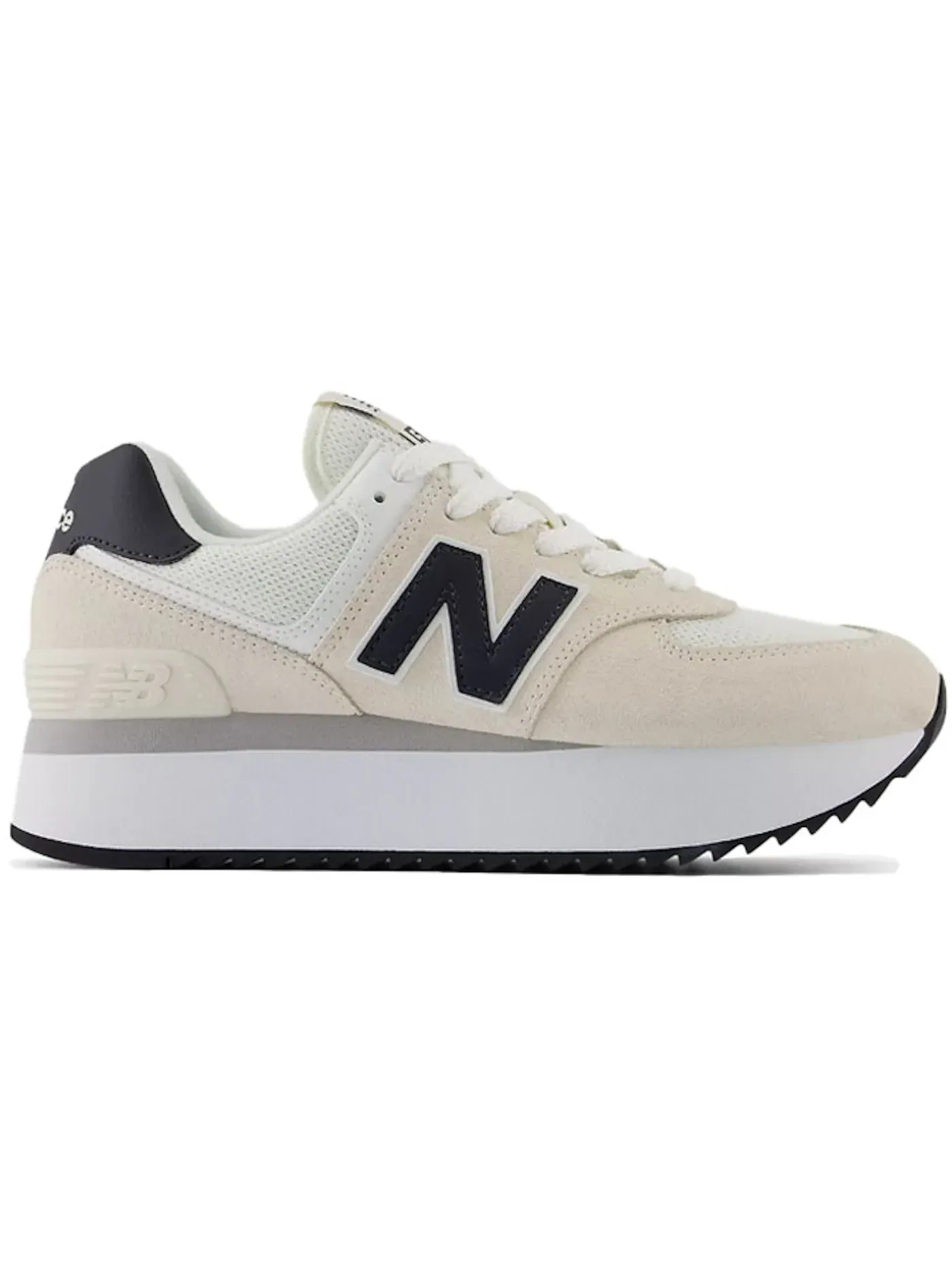 Женские кроссовки Lifestyle New Balance 574 Plus, Linen/Sea Salt/Phantom — изображение 1 из 1
