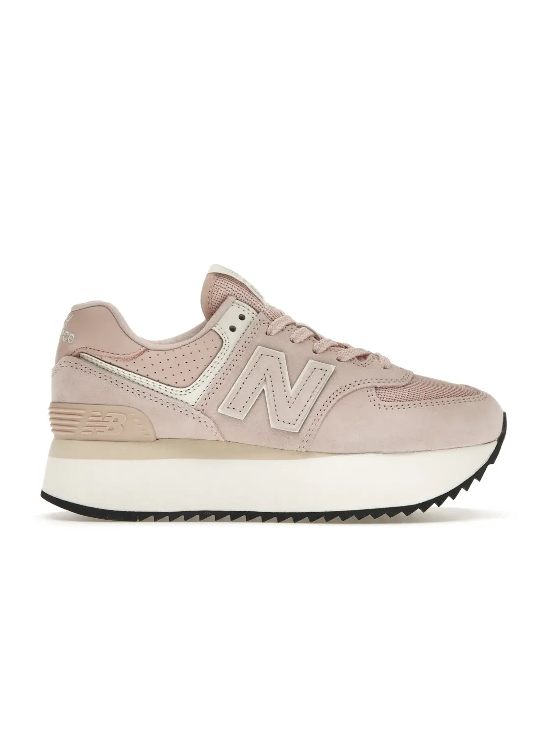 Женские кроссовки Lifestyle New Balance 574 Plus — изображение 1 из 4, розовый