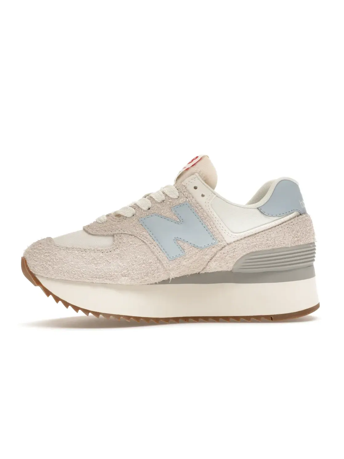 Женские кроссовки Lifestyle New Balance 574 Plus — изображение 3 из 4, белый