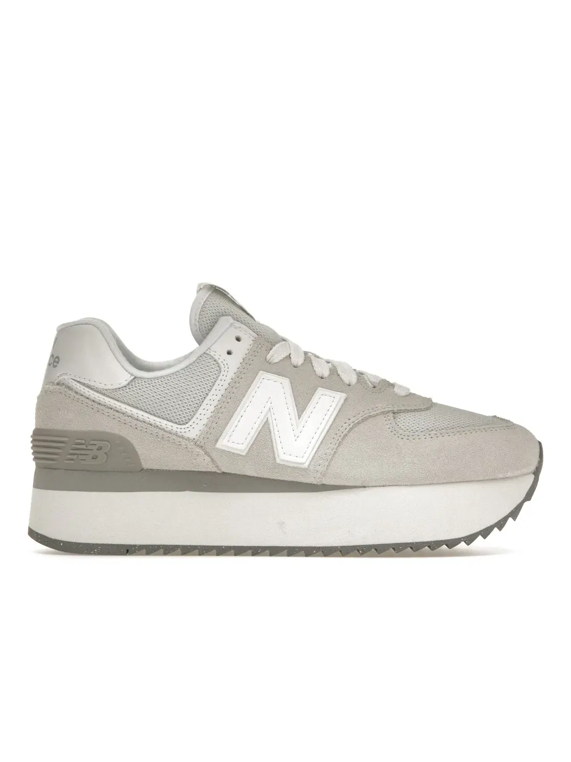 Женские кроссовки Lifestyle New Balance 574 Plus — изображение 1 из 4, белый