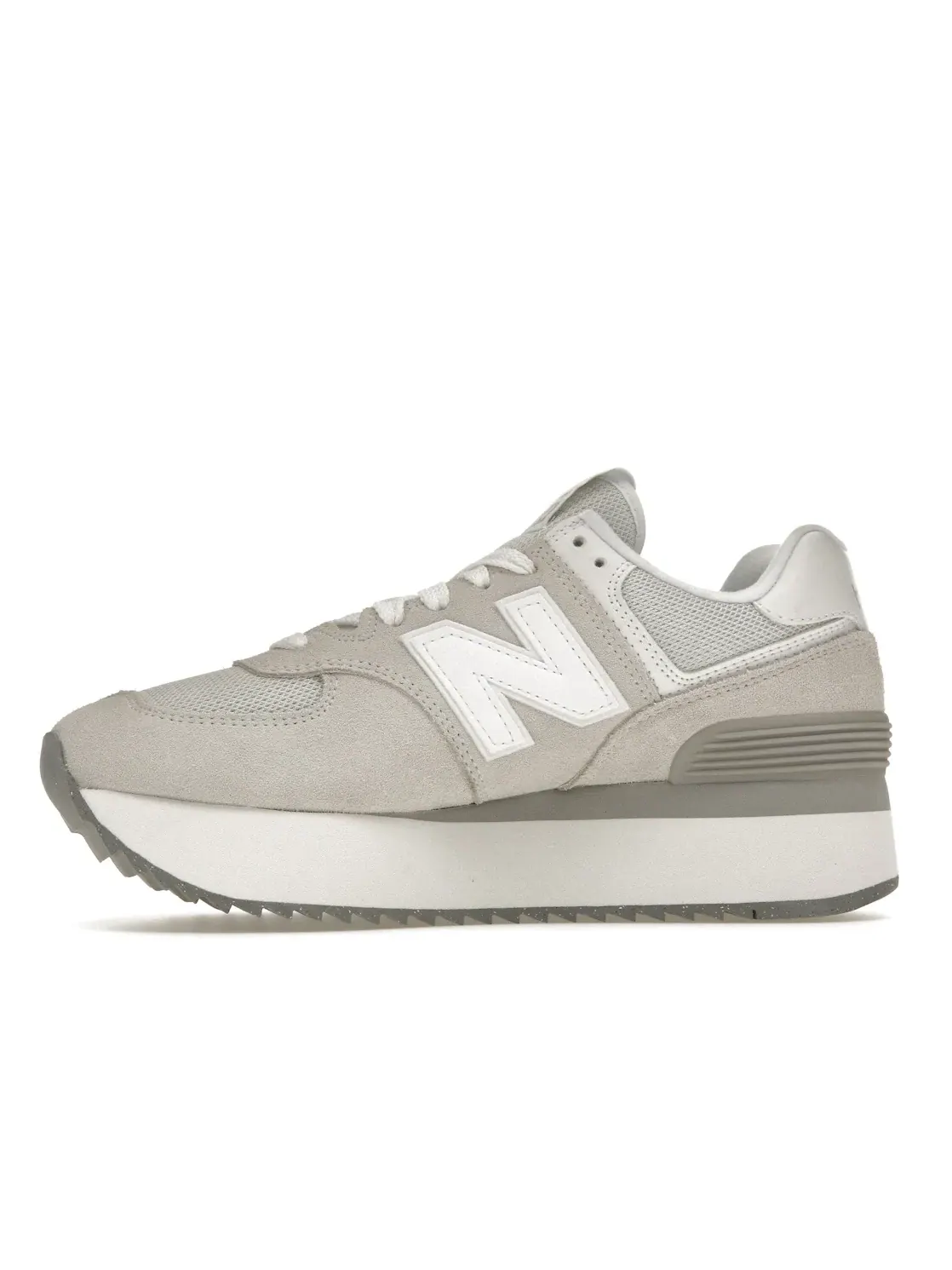 Женские кроссовки Lifestyle New Balance 574 Plus — изображение 3 из 4, белый