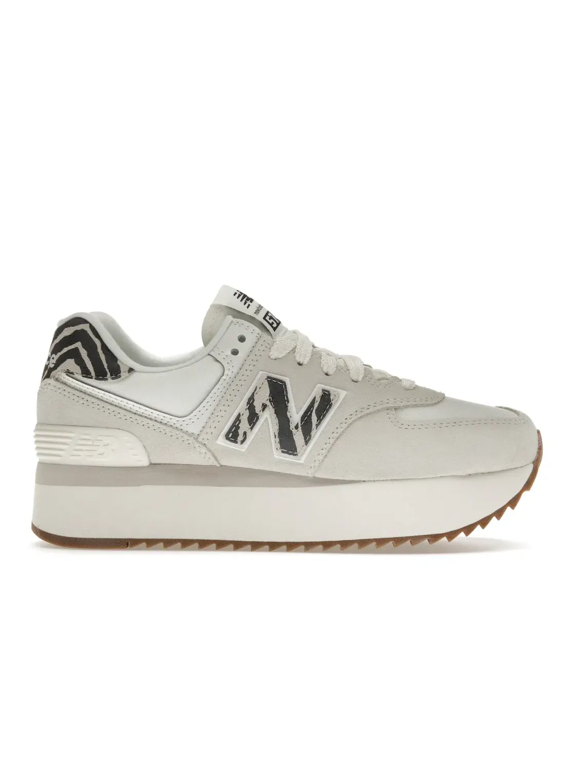 Женские кроссовки Lifestyle New Balance 574 Plus — изображение 1 из 4, лунный луч