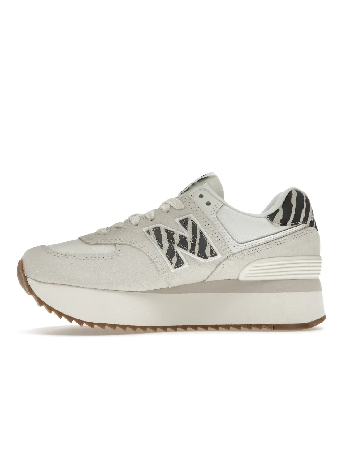 Женские кроссовки Lifestyle New Balance 574 Plus — изображение 3 из 4, лунный луч