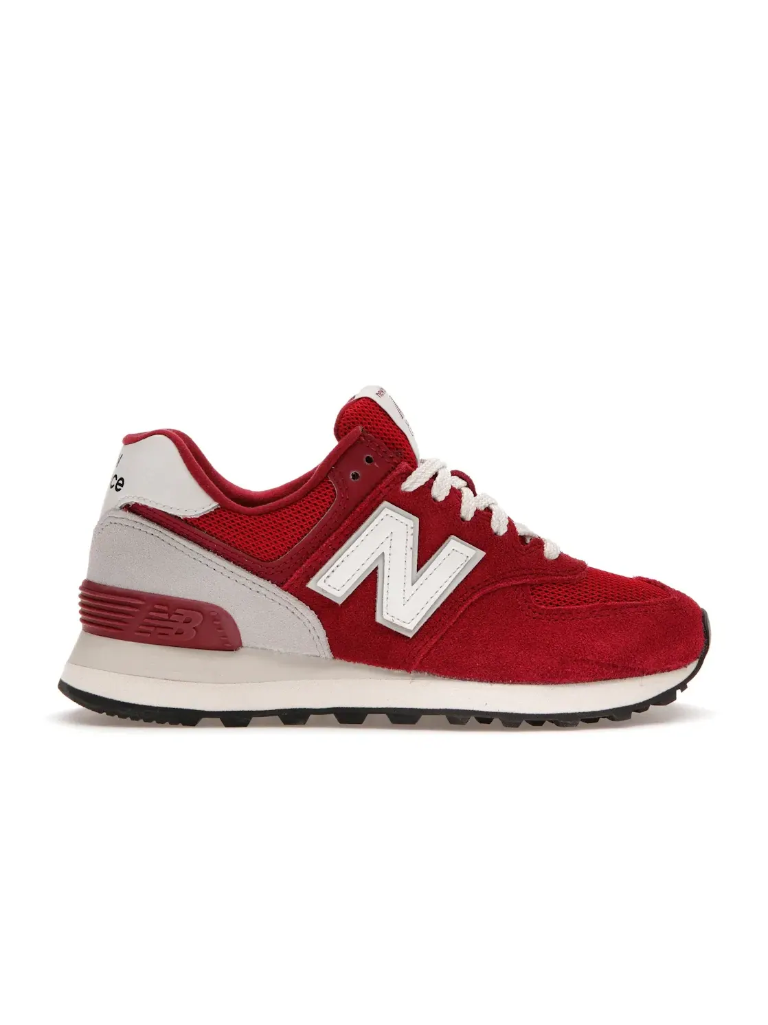 Кроссовки lifestyle New Balance 574 — изображение 1 из 4, красный/белый