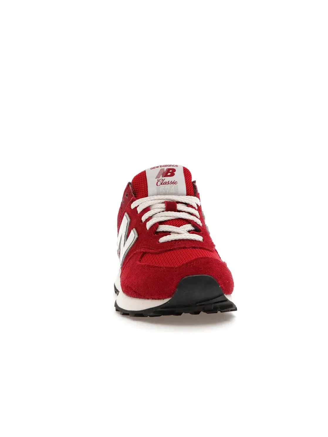 Кроссовки lifestyle New Balance 574 — изображение 2 из 4, красный/белый