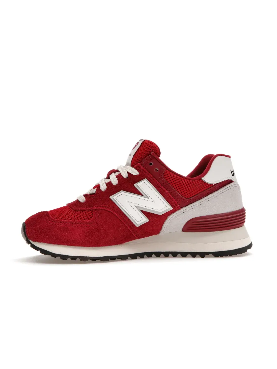 Кроссовки lifestyle New Balance 574 — изображение 3 из 4, красный/белый