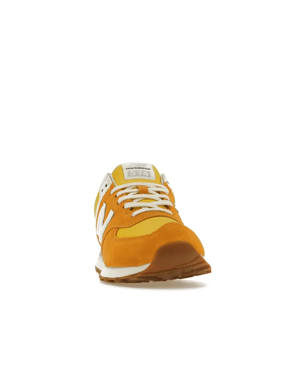 Унисекс Кроссовки Lifestyle New Balance 574 — изображение 2 из 4, оранжевый/желтый/белый