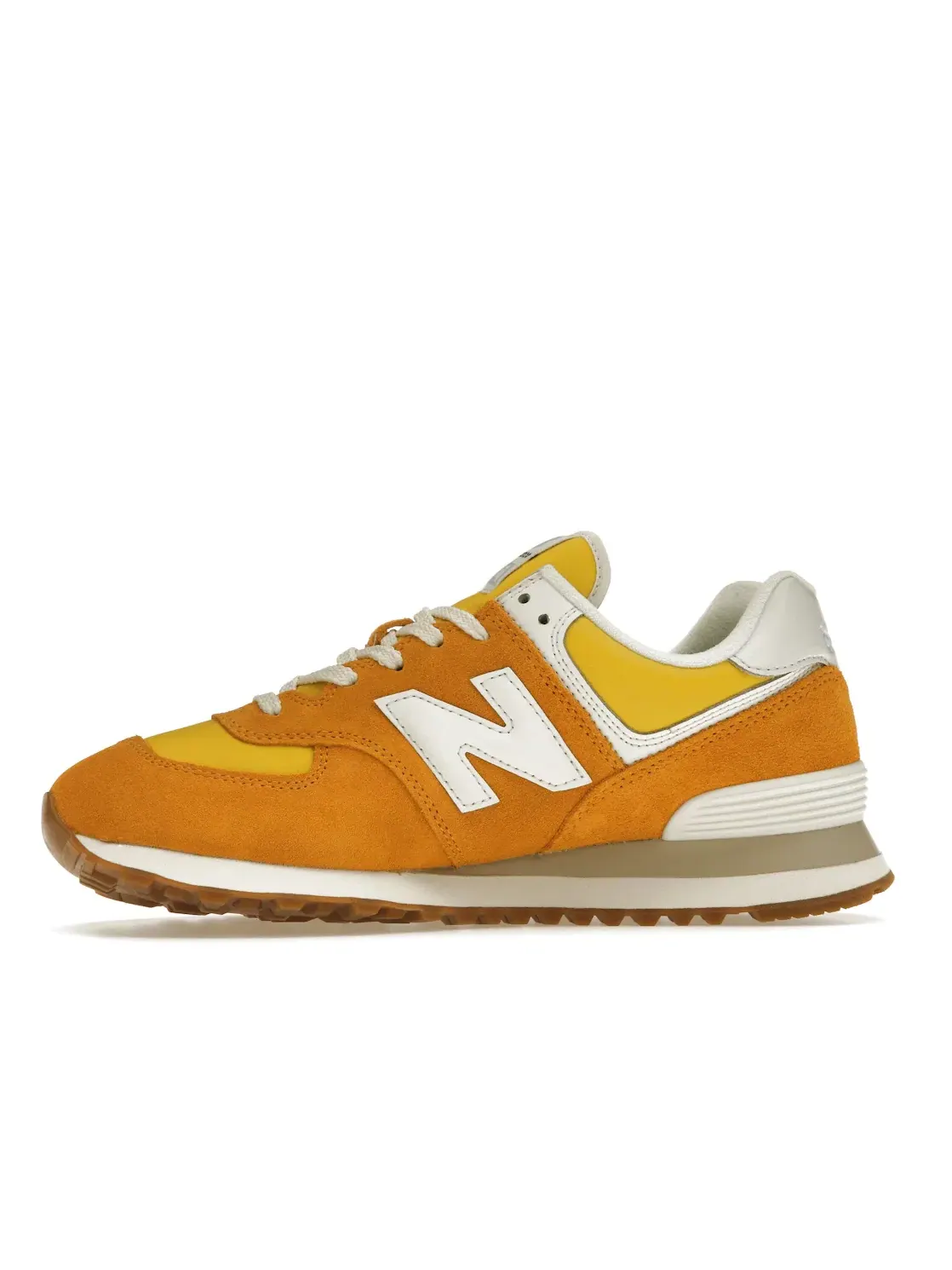 Унисекс Кроссовки Lifestyle New Balance 574 — изображение 3 из 4, оранжевый/желтый/белый