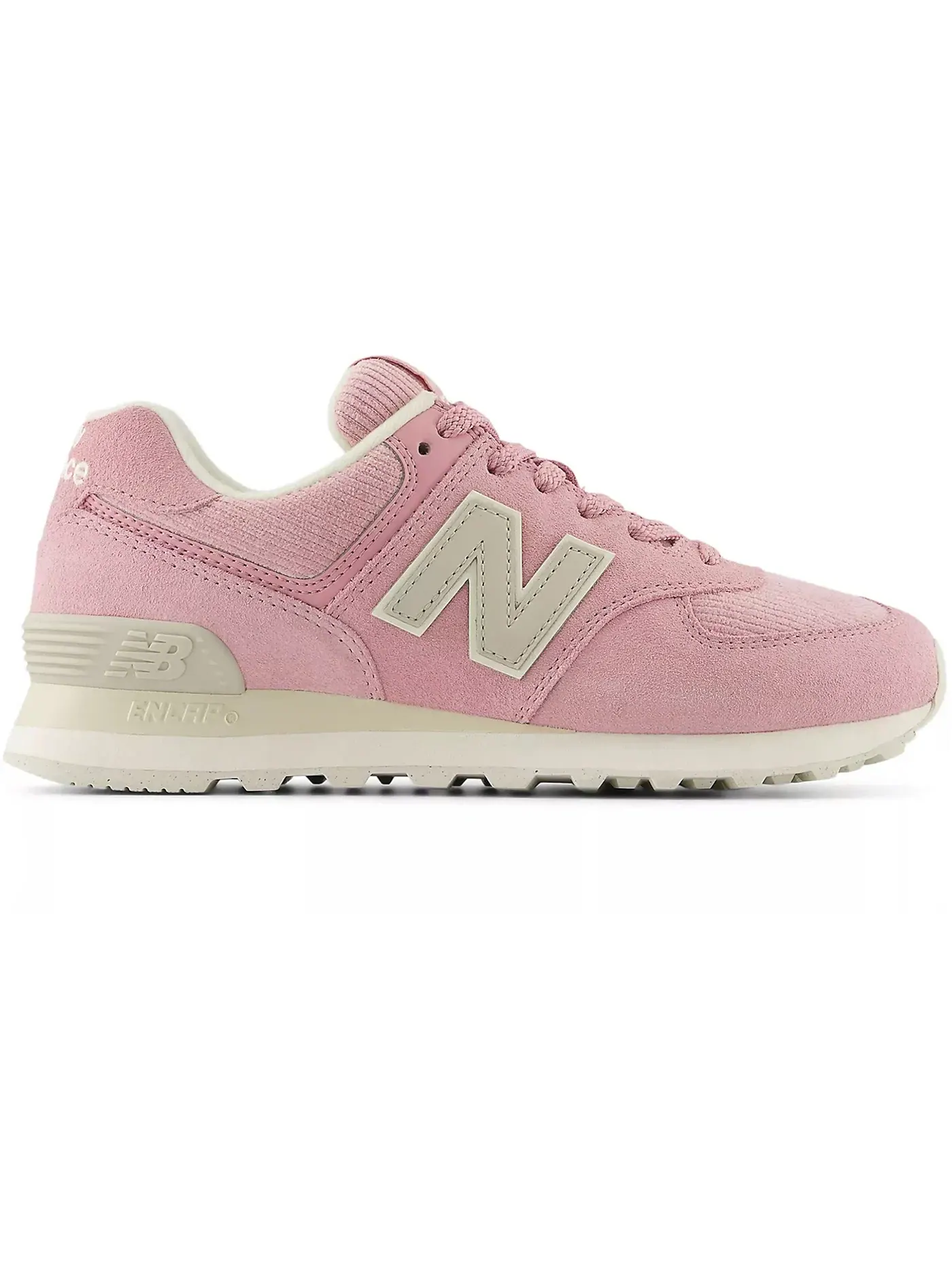 Женские кроссовки Lifestyle New Balance 574 — изображение 1 из 1, розовый/серый