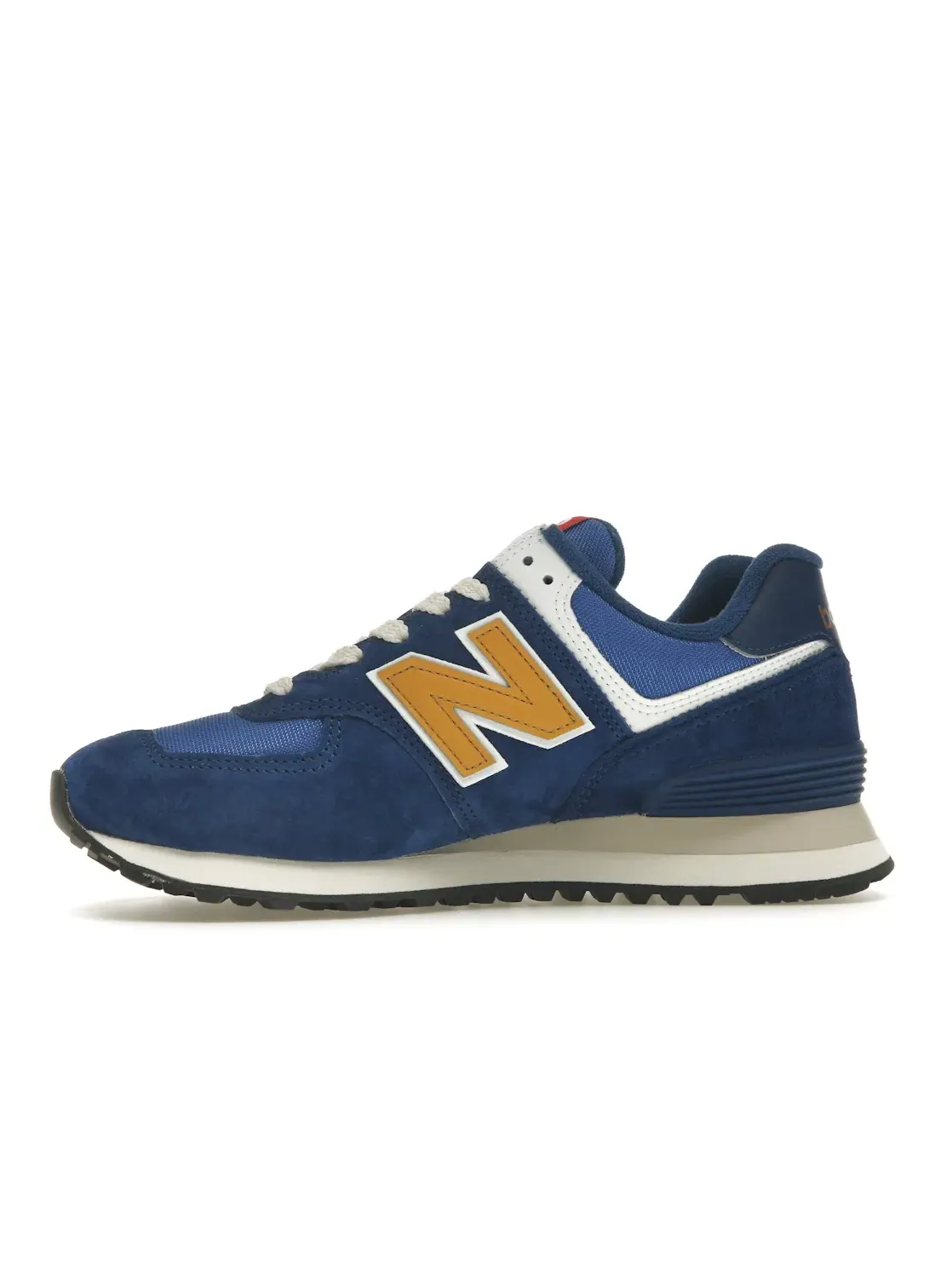 Мужские кроссовки повседневные New Balance 574 — изображение 3 из 4, синий/золотистый