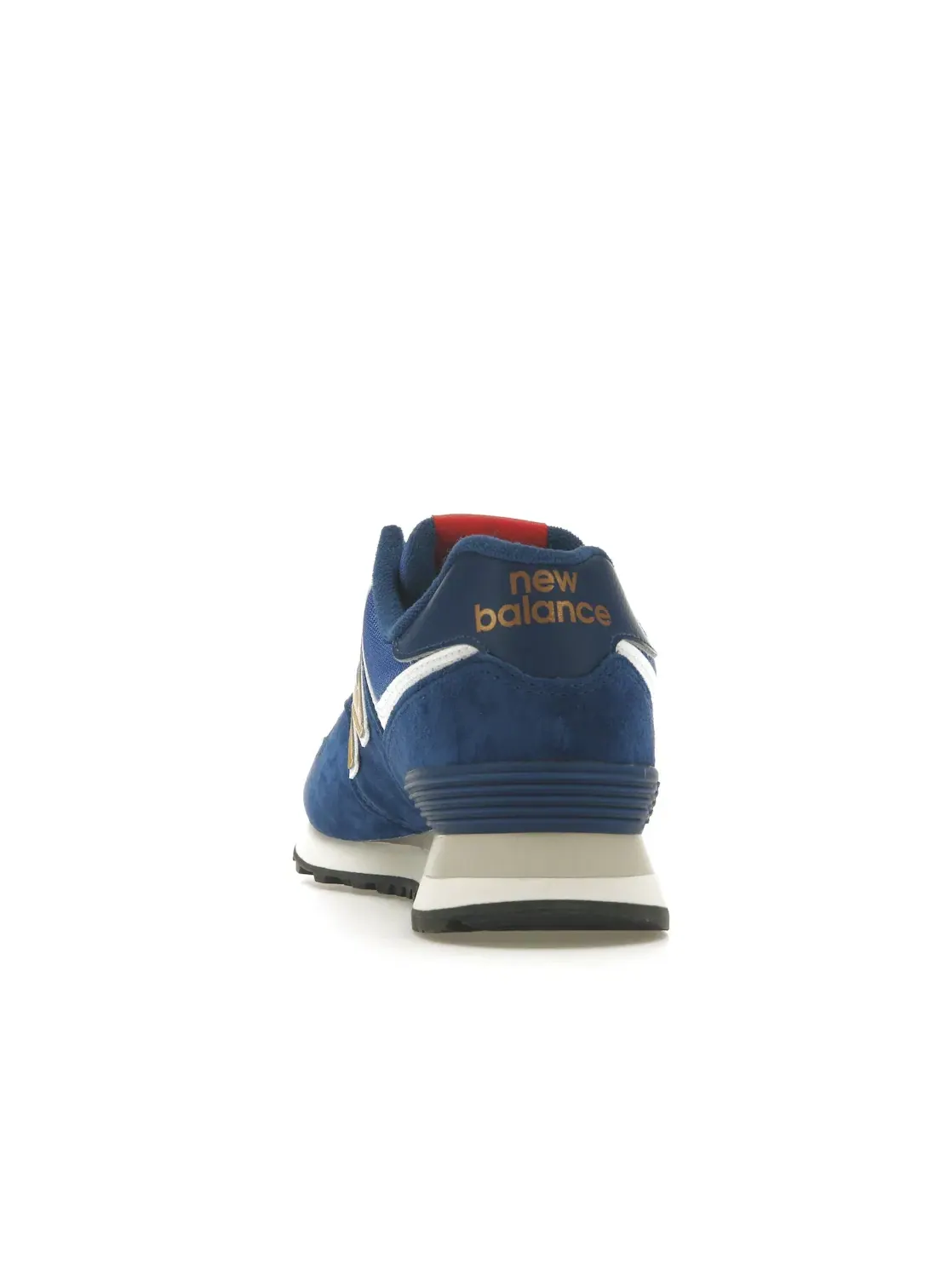 Мужские кроссовки повседневные New Balance 574 — изображение 4 из 4, синий/золотистый