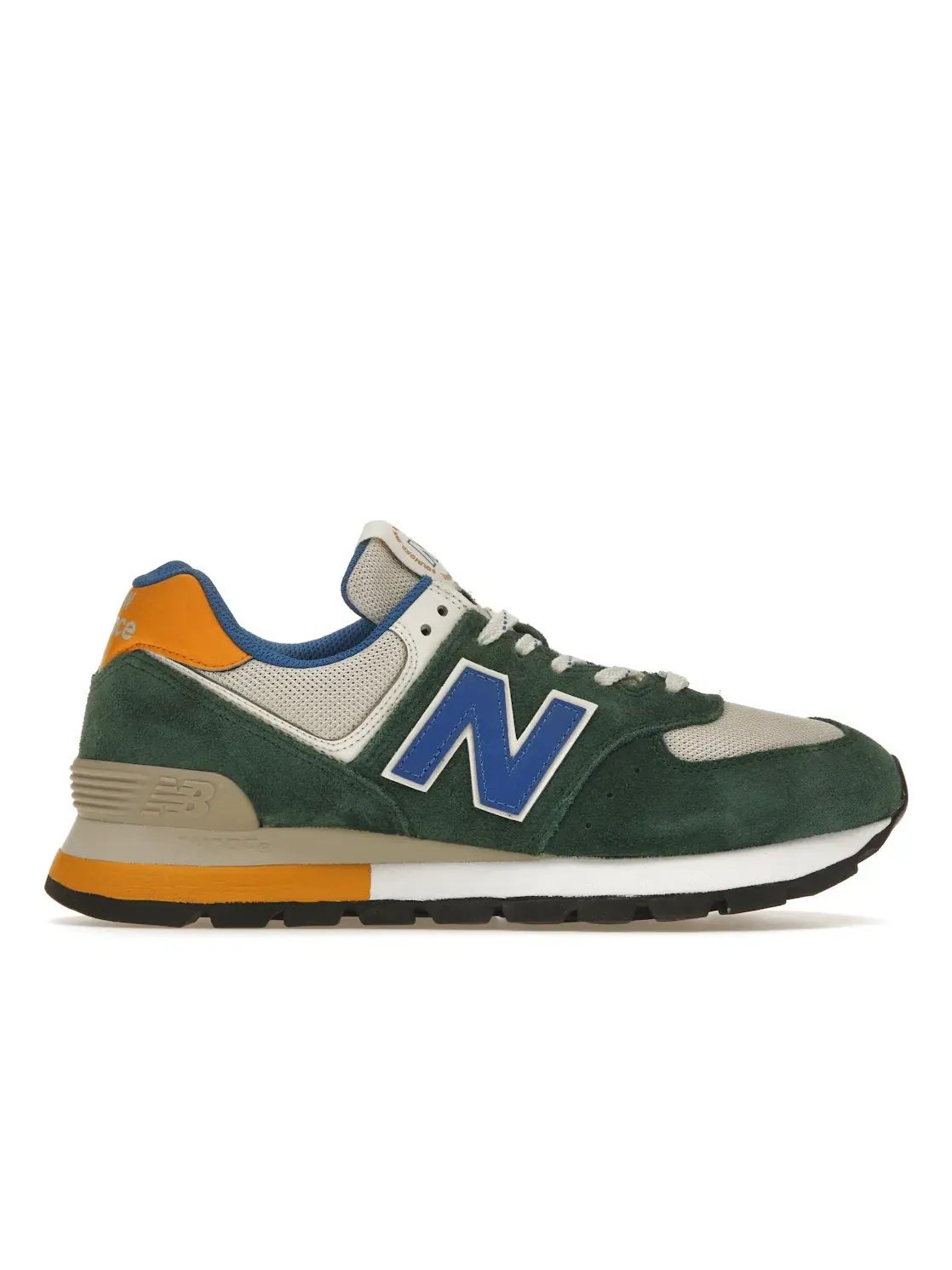 Мужские кроссовки Lifestyle New Balance 574 — изображение 1 из 4, зеленый/синий