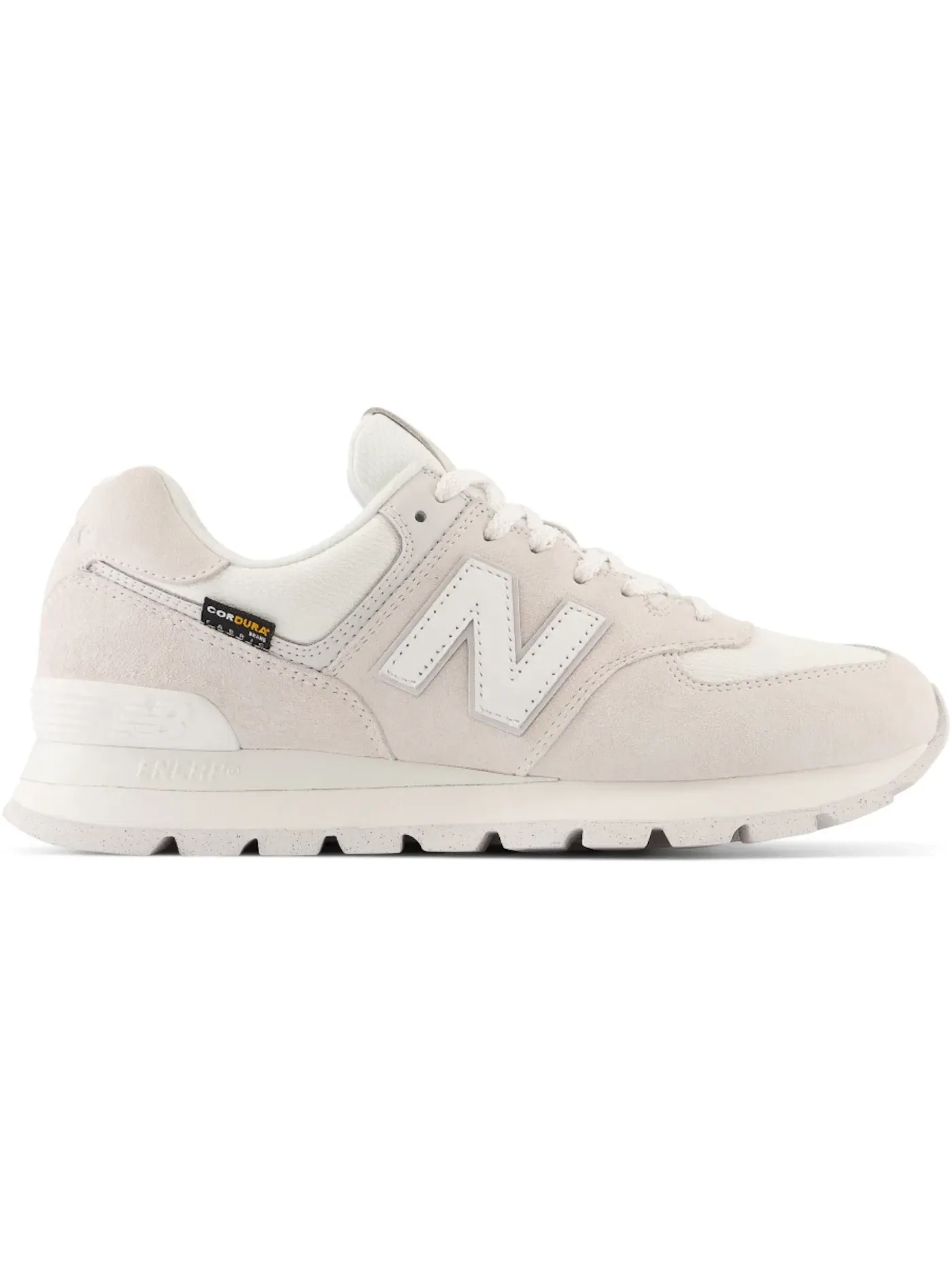 Мужские кроссовки Lifestyle New Balance 574 Rugged — изображение 1 из 1, белый/белый