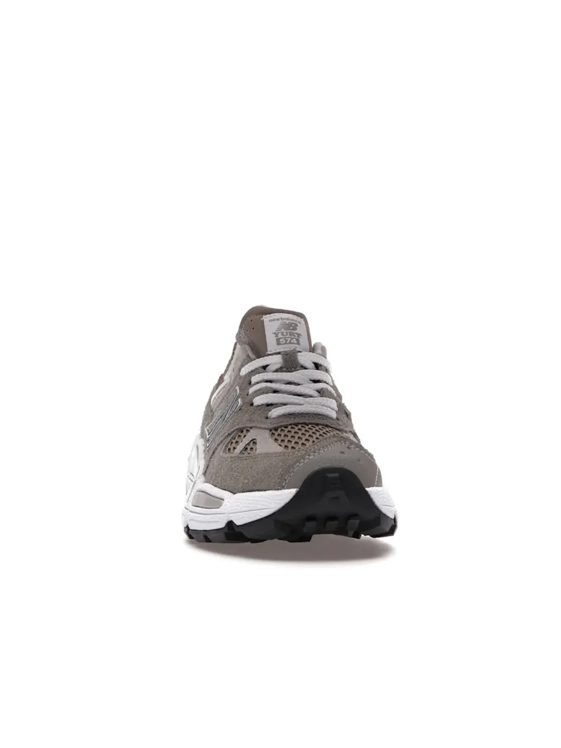 Мужские кроссовки с сетчатым верхом New Balance 574 YURT Salehe Bembury Shark Skin — изображение 2 из 4, белый