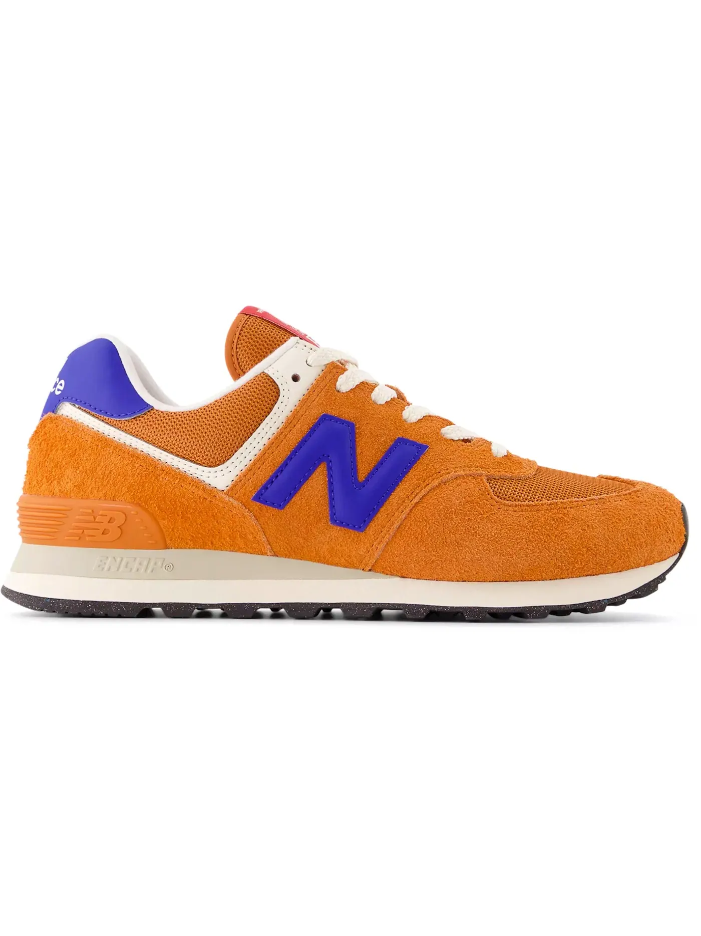 Мужские кроссовки Lifestyle New Balance 574 — изображение 1 из 1, коричневый/синий