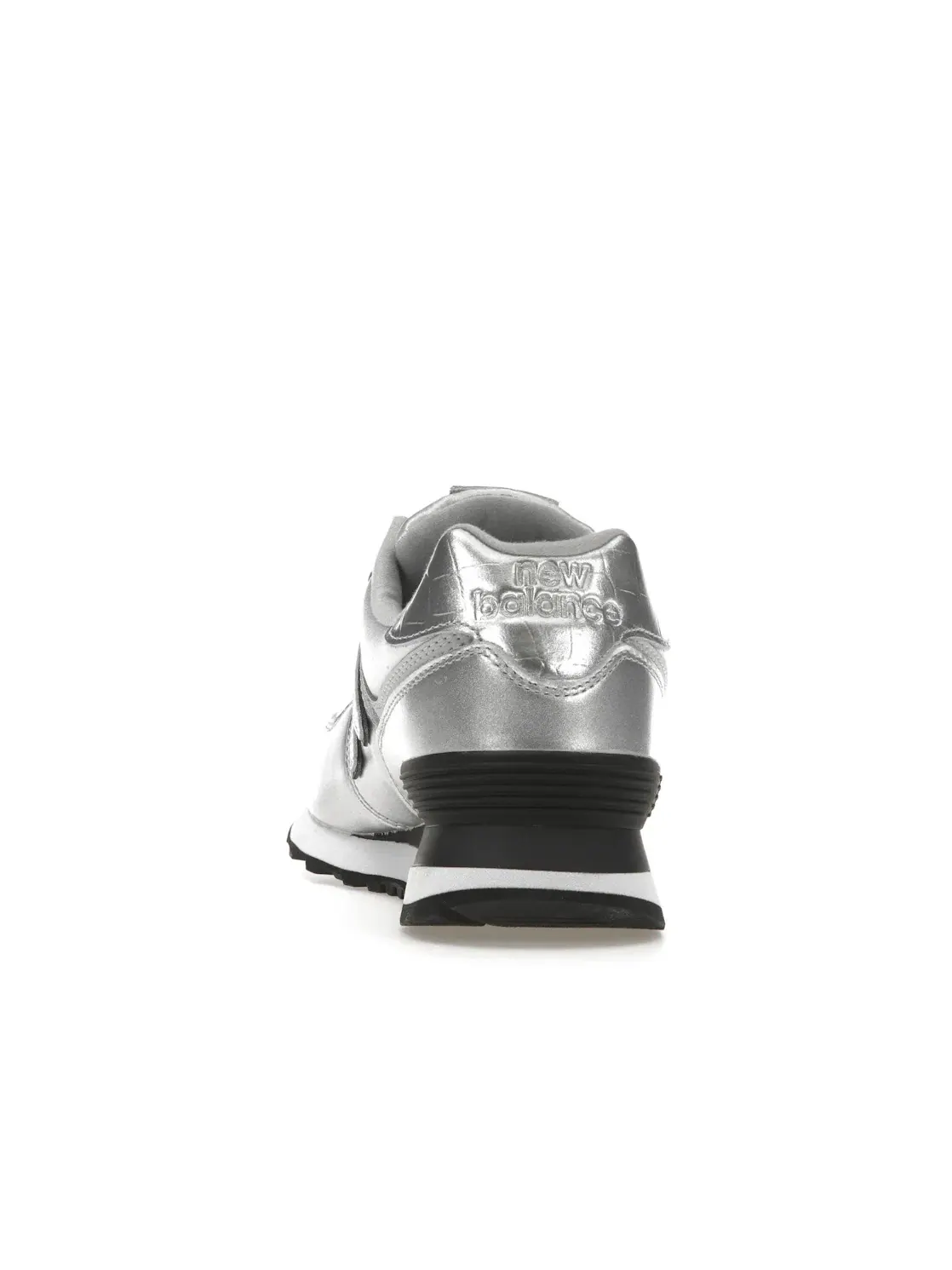 Женские кроссовки Lifestyle New Balance 574 — изображение 4 из 4, серебристый черный