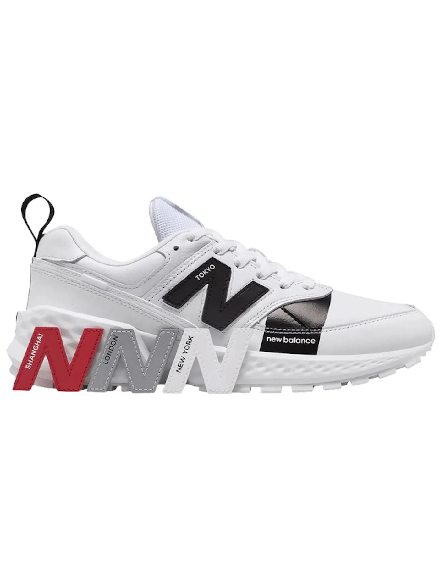Мужские кроссовки Lifestyle New Balance 574 — изображение 1 из 1, белый/черный