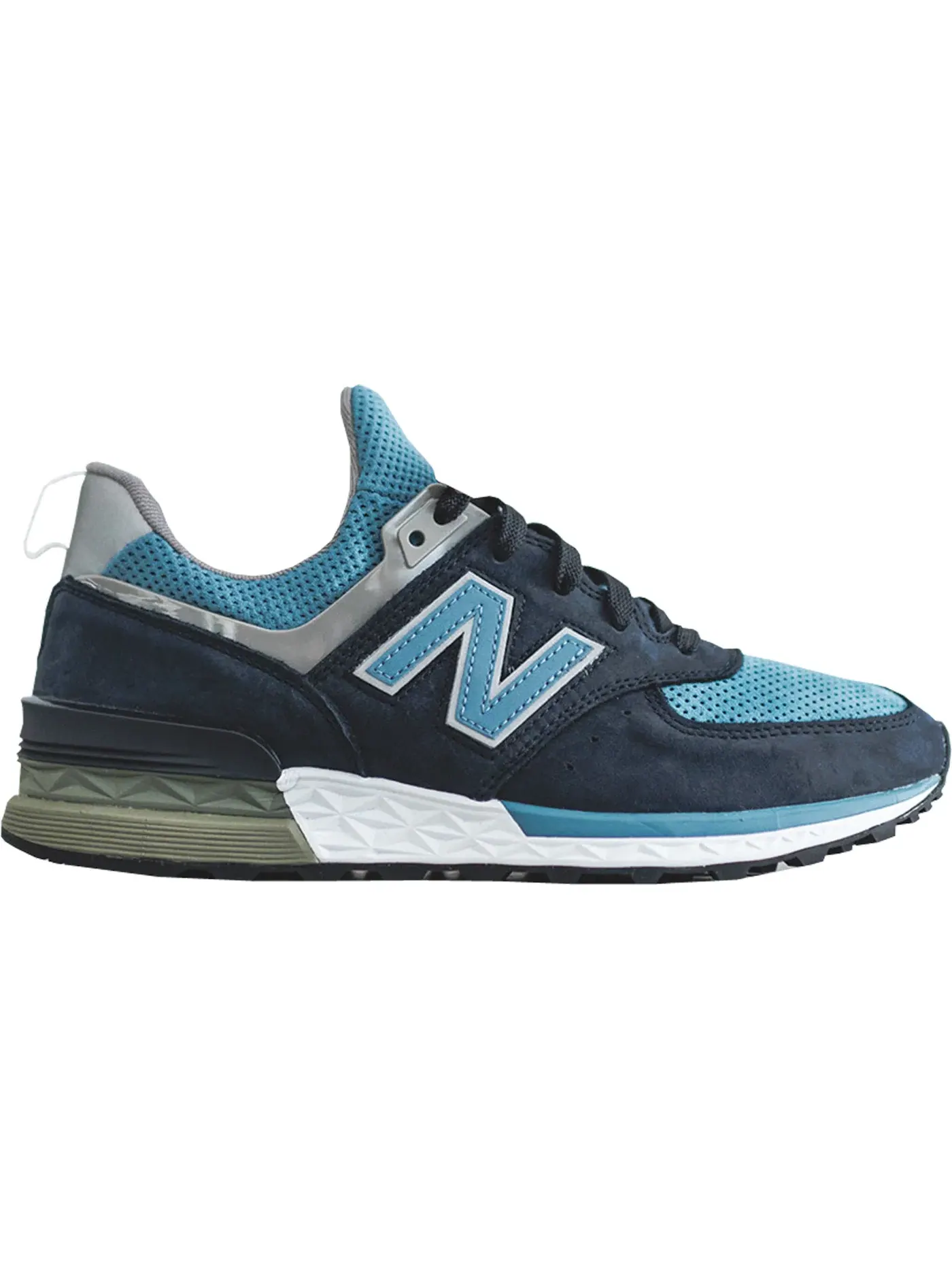 Мужские кроссовки Lifestyle New Balance 574 Sport Ronnie Fieg X DSM Navy — изображение 1 из 1, темно-синий/синий