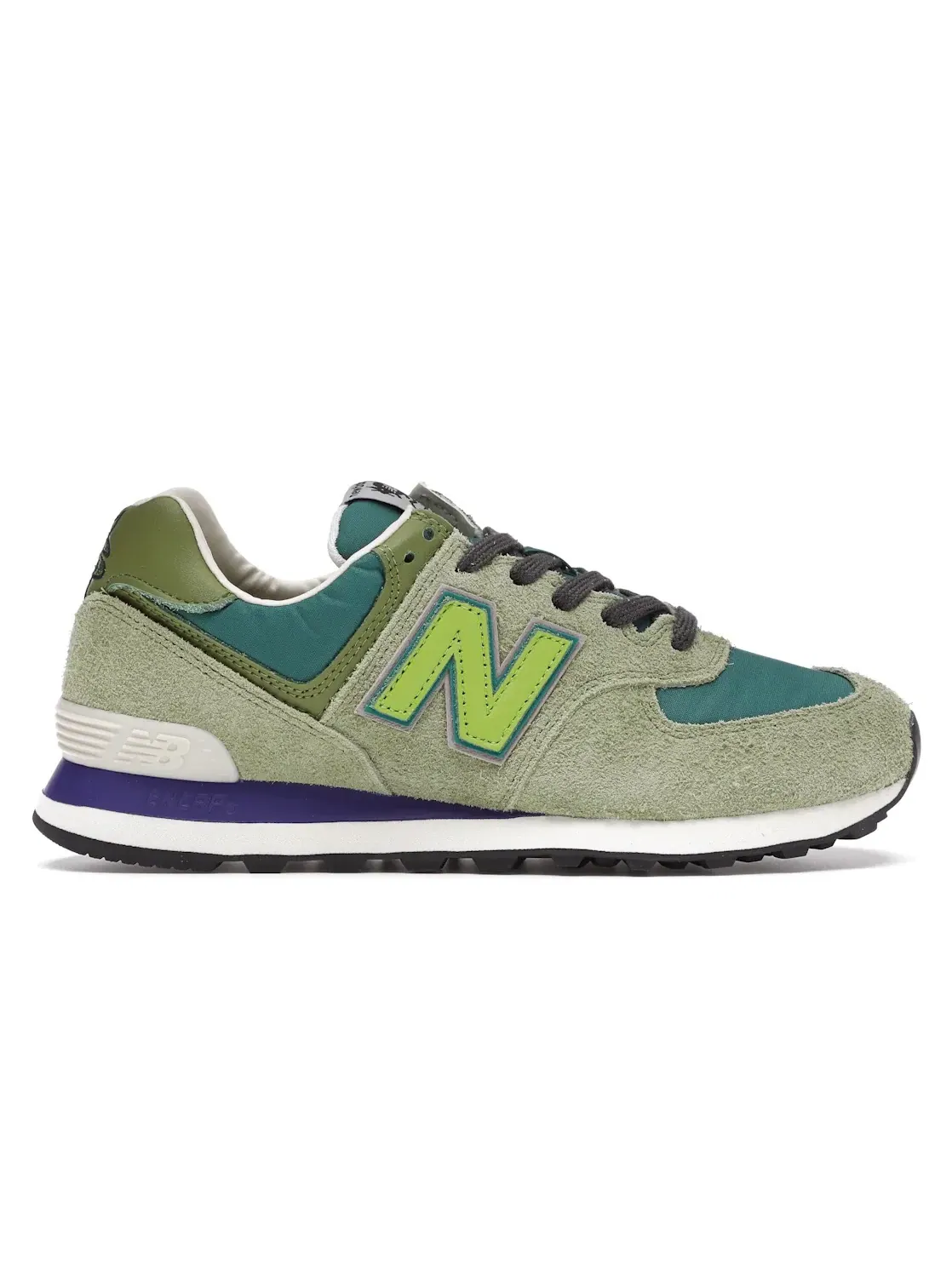 Мужские кроссовки Lifestyle New Balance 574 — изображение 1 из 4, зеленый/темный зеленый