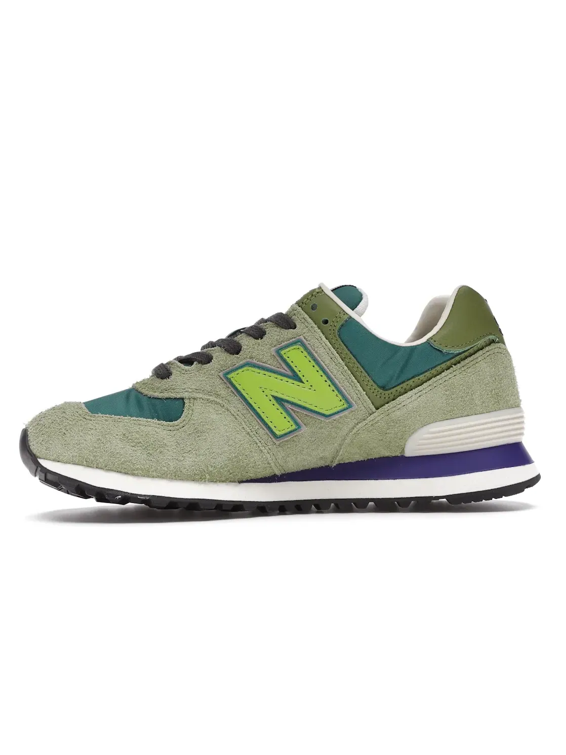 Мужские кроссовки Lifestyle New Balance 574 — изображение 3 из 4, зеленый/темный зеленый