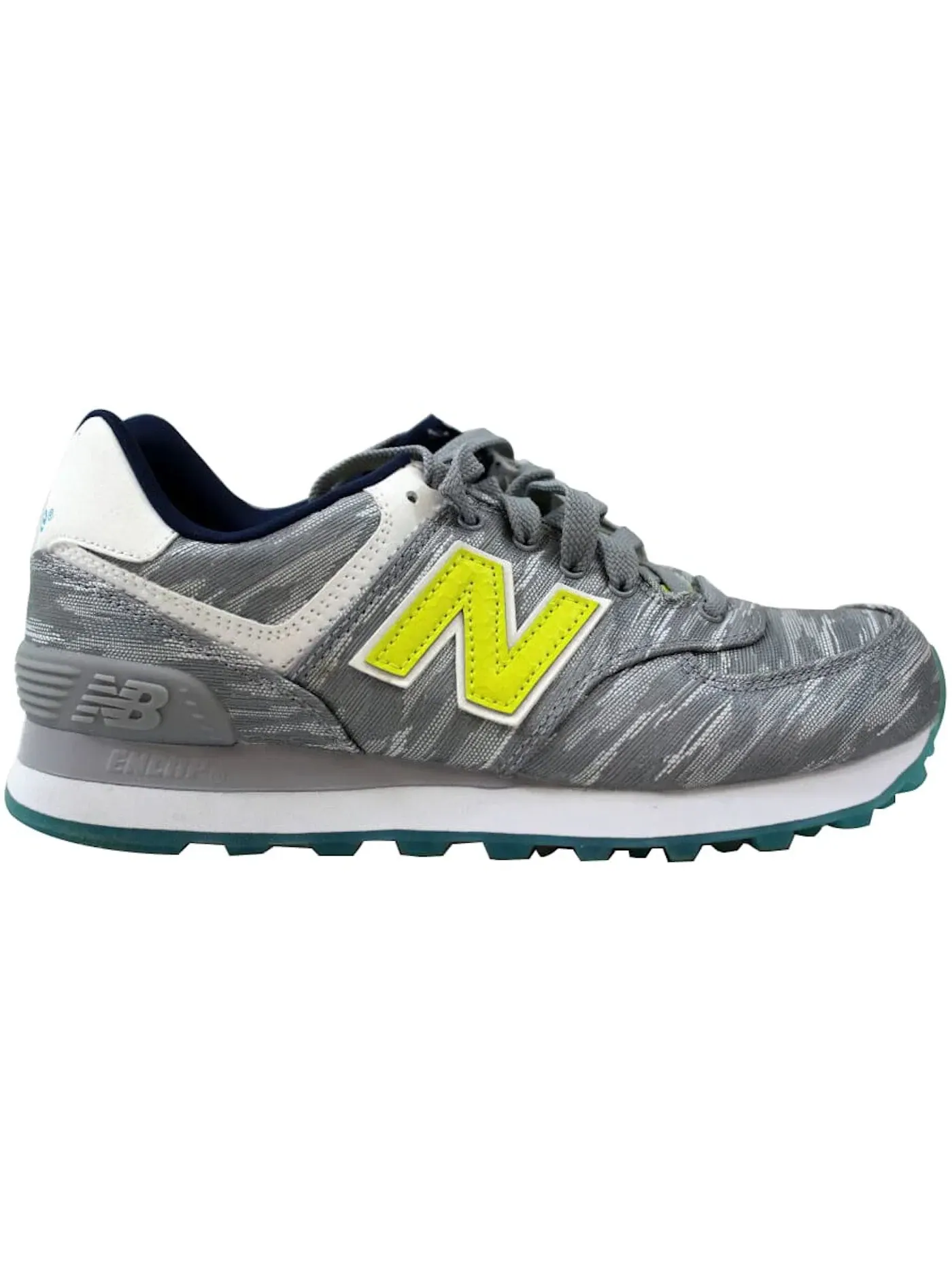 Женские кроссовки Lifestyle New Balance 574 — изображение 1 из 1, серебристый